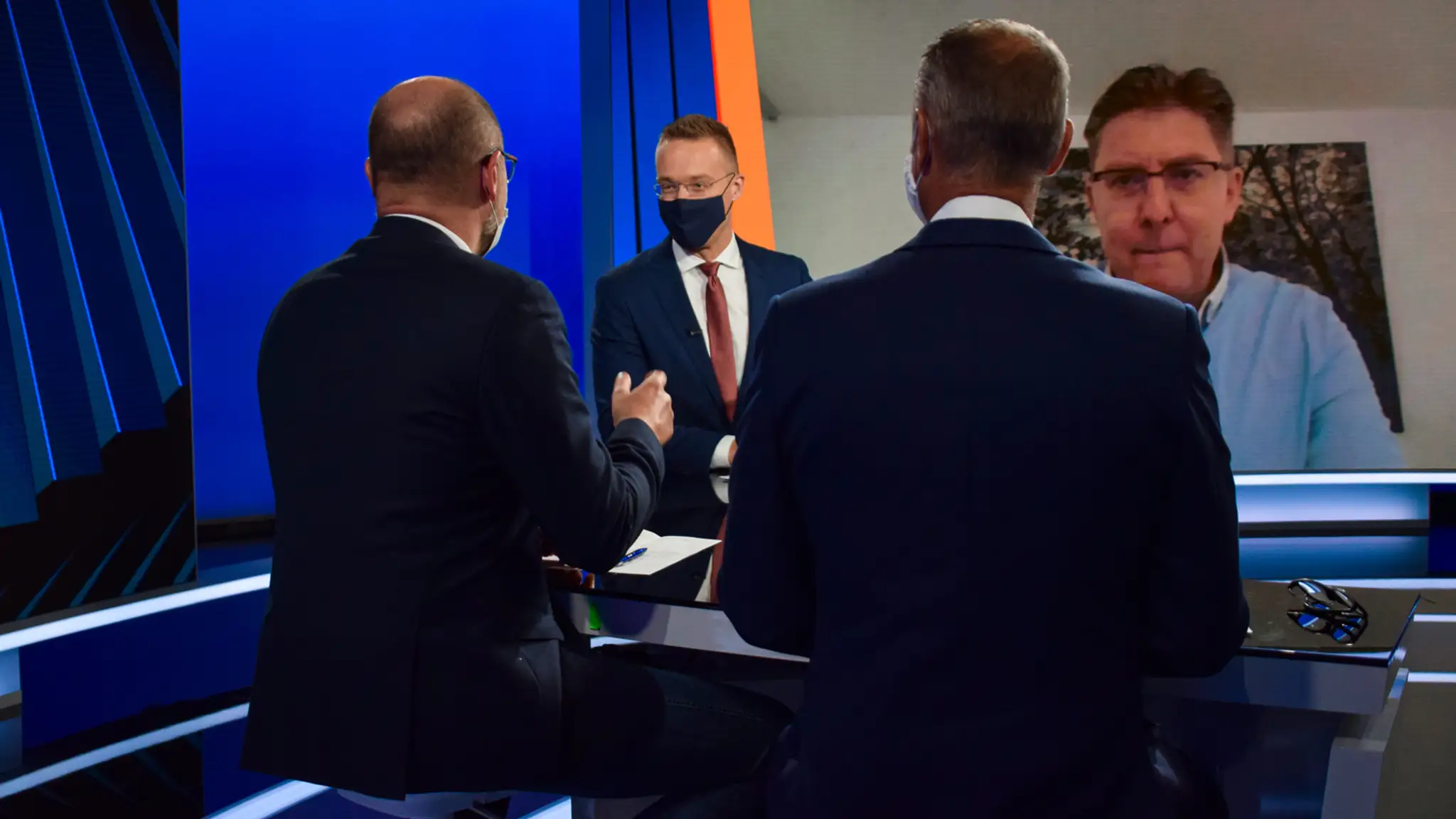 Richard Raši a Richard Sulík v Na telo.