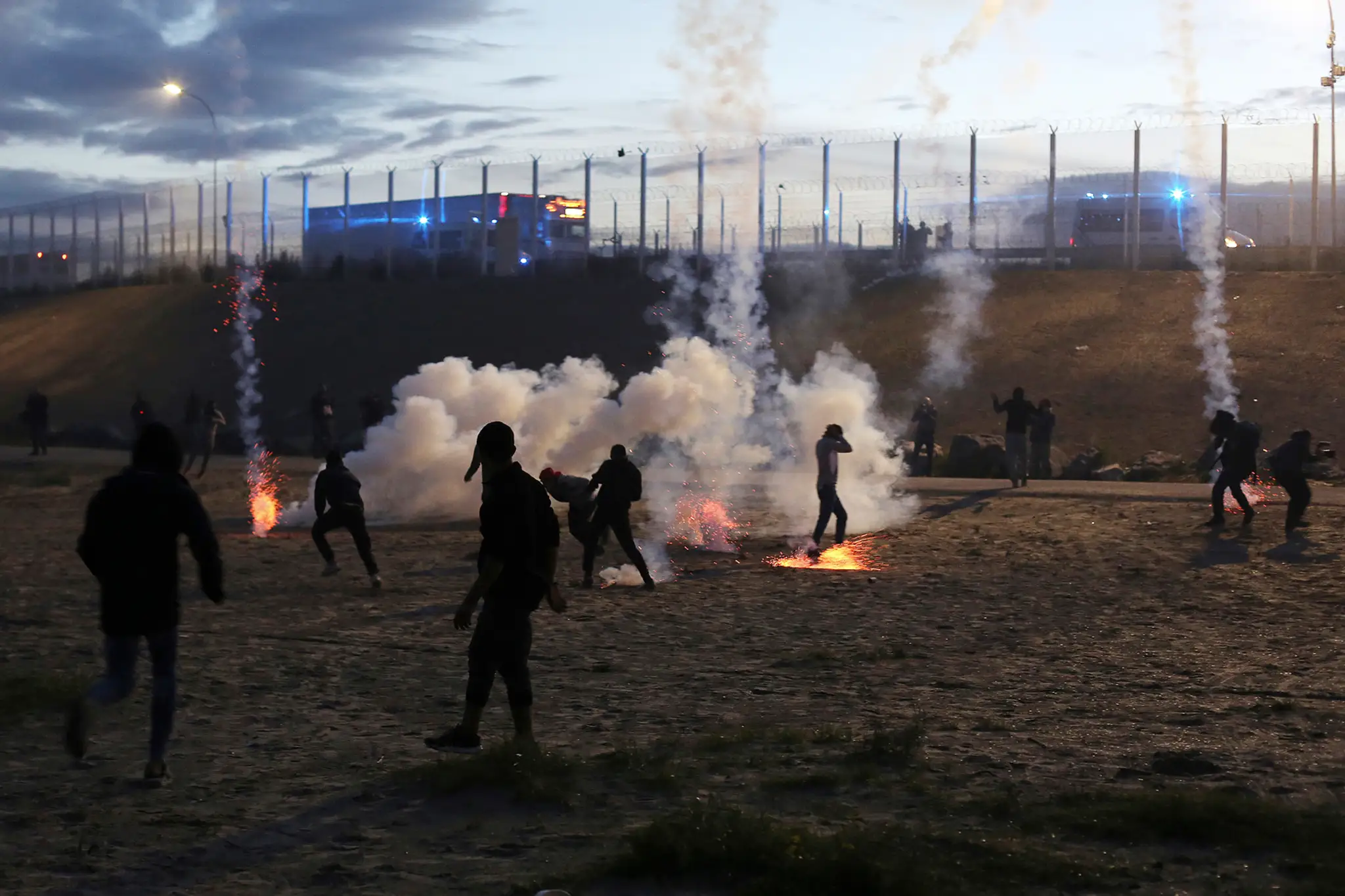 Nepokoje v Calais