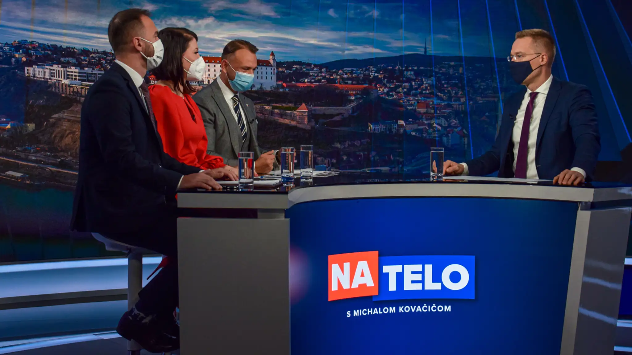 M. Šipoš, J. B. Cigániková, M. Š. Eštok v Na telo.