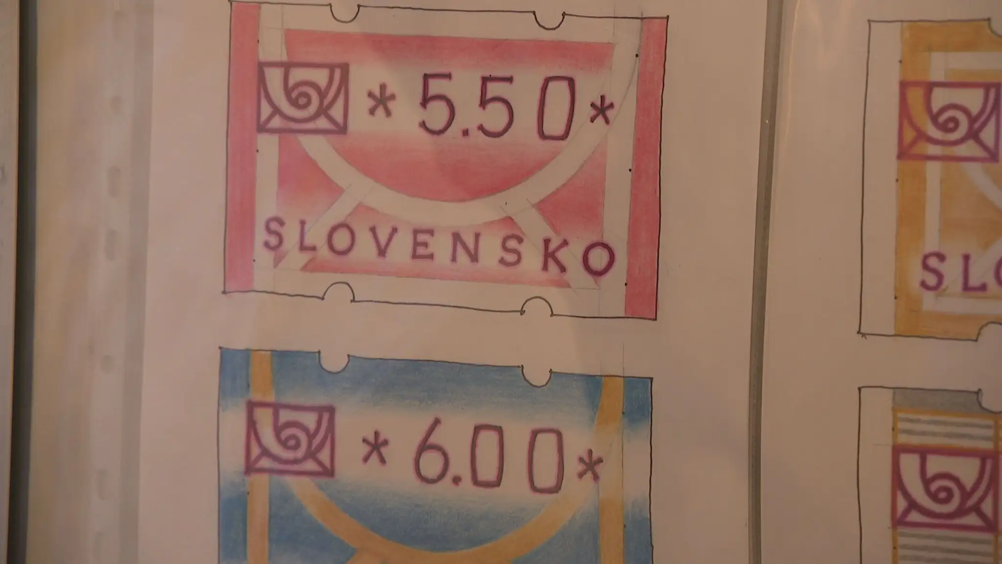 Známky v múzeu
