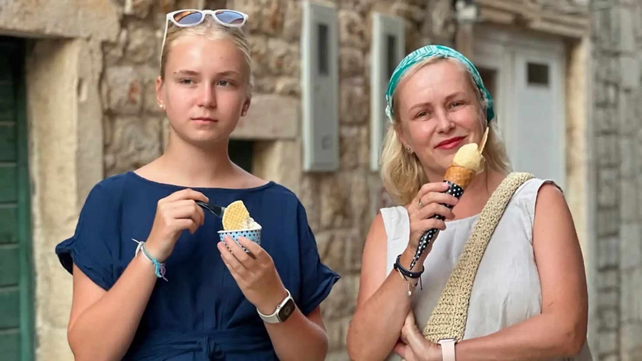 Michaela Čobejová s dcérou Táničkou