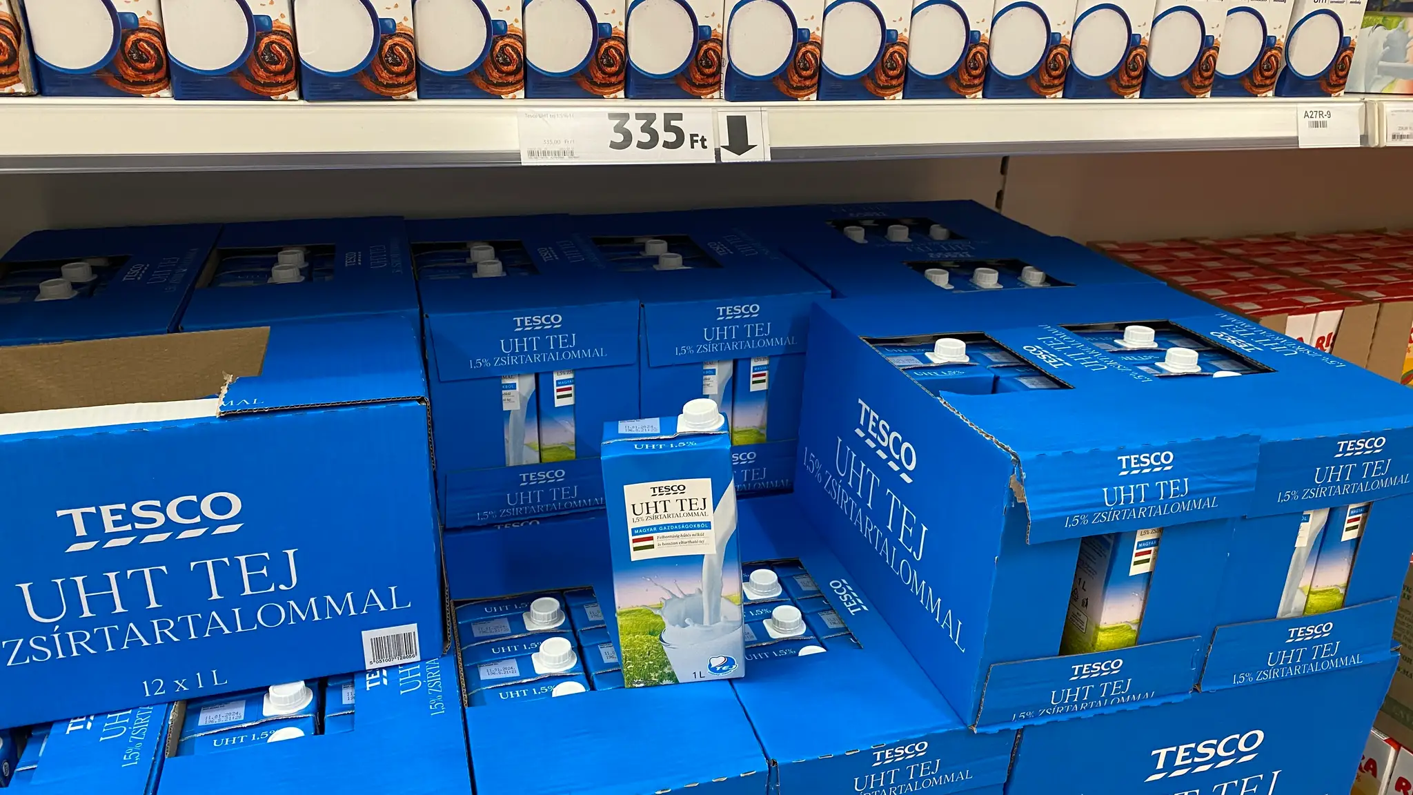 Ceny vybraných potravín v Maďarsku