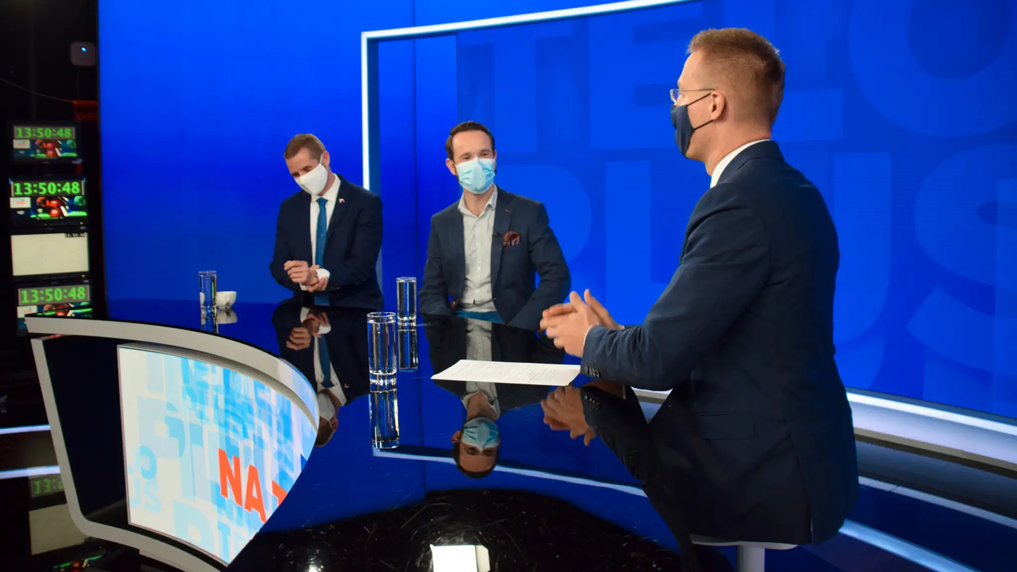 Martin Klus a Peter Sabaka v Na telo plus.
