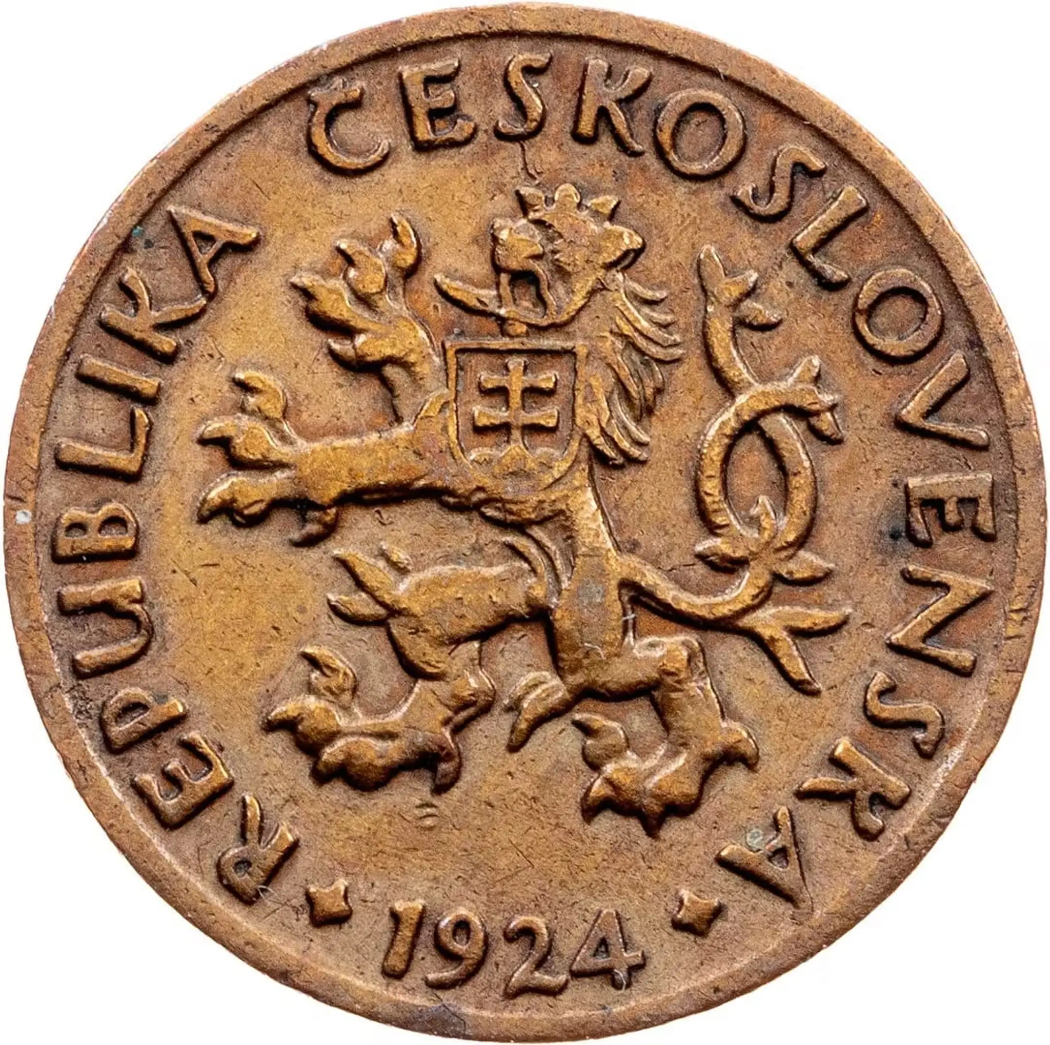 ČSR, 10halier 1921, skúšobná razba, vyvolávacia cena 180 000 Kč