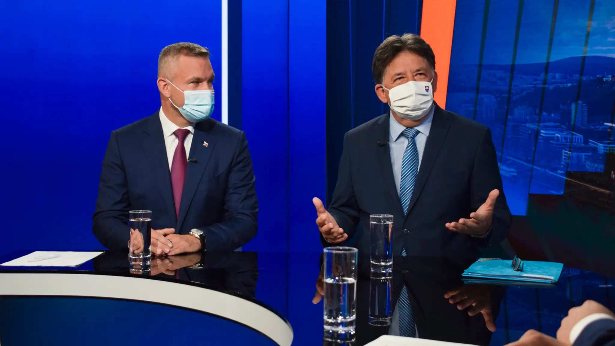 Peter Pellegrini a Ján Budaj v Na telo.