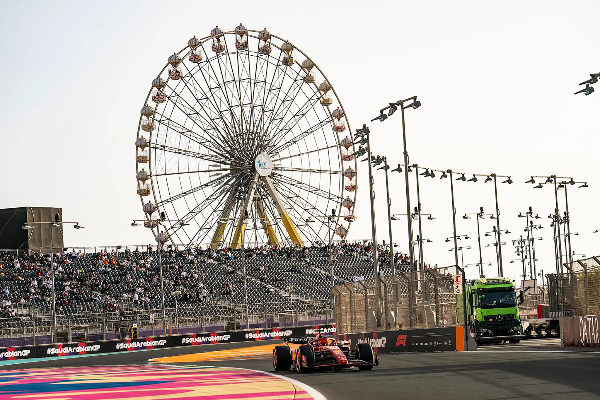 Charles Leclerc na Ferrari.
