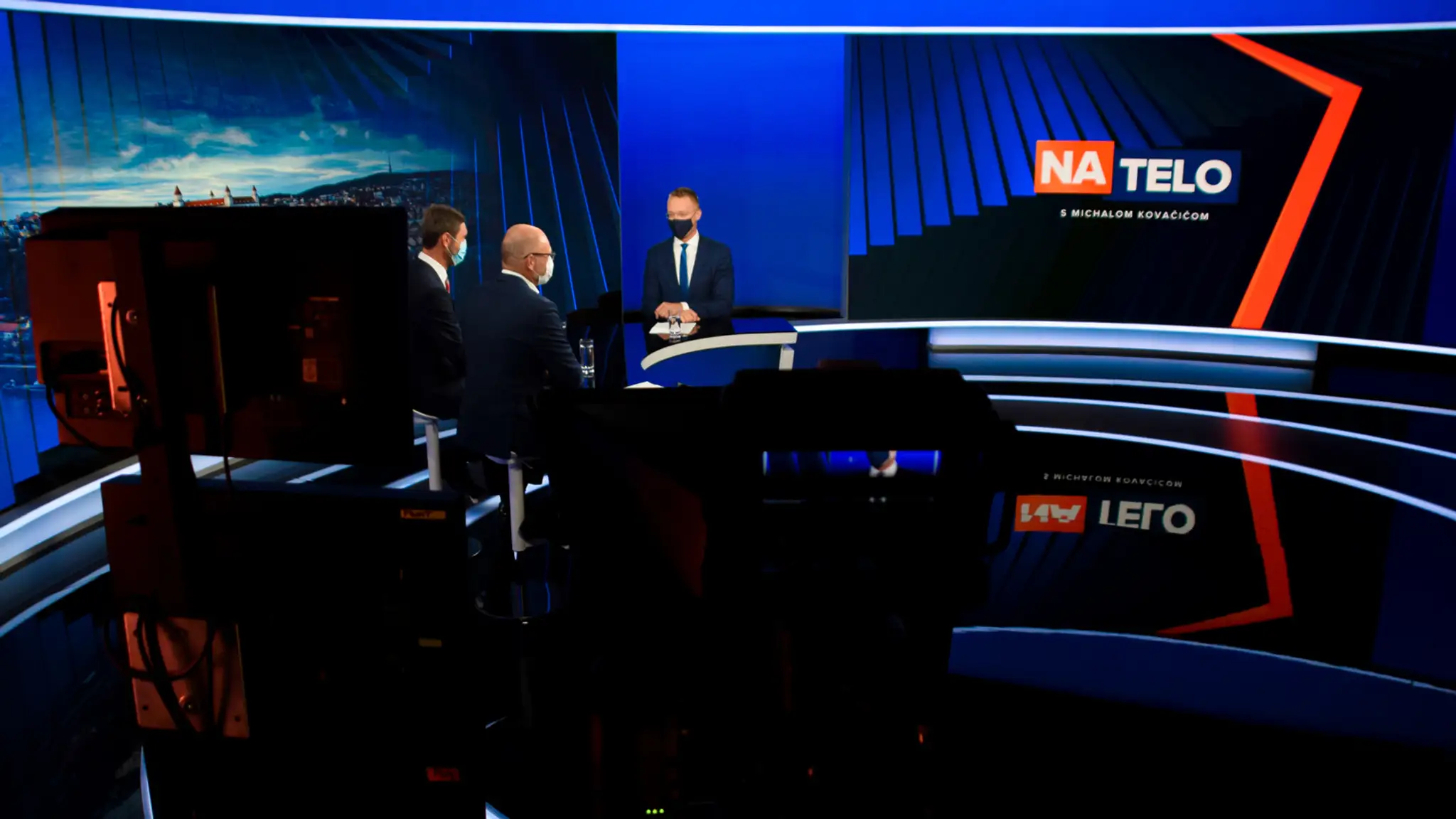 Richard Sulík a Juraj Blanár v Na telo.