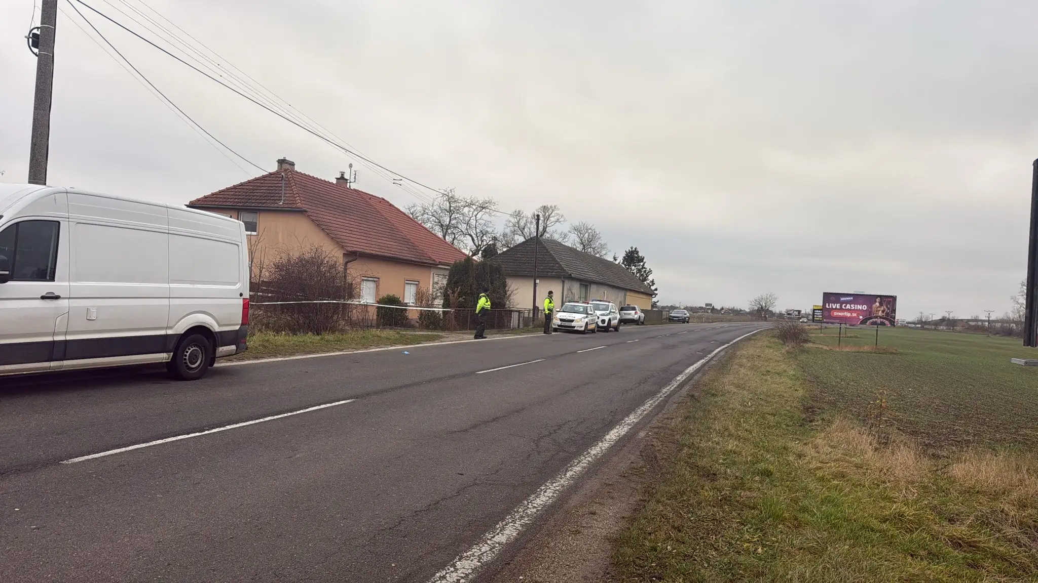 Tragédia v obci Brunovce pri Trenčíne.