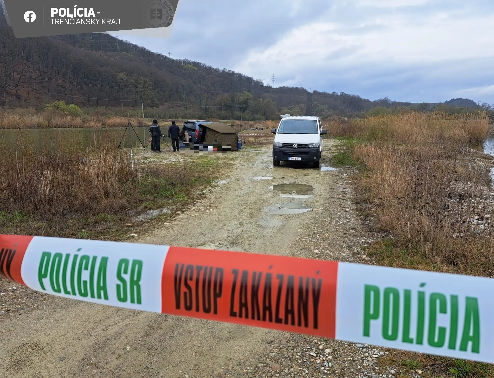 Neďaleko Trenčína našli mŕtveho rybára