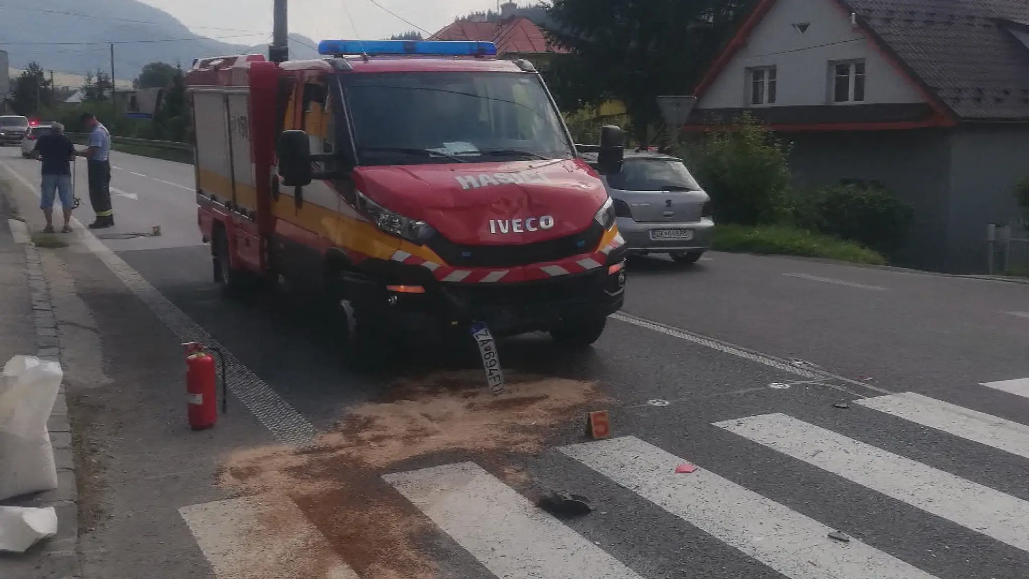Dobrovoľných hasičov preverujú pre neoprávnenú jazdu po dedine