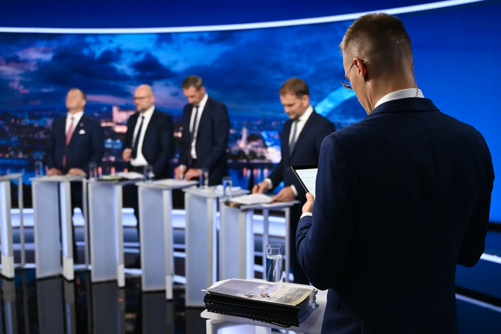 Účastníci predvolebnej diskusie - 25. 9. 2023