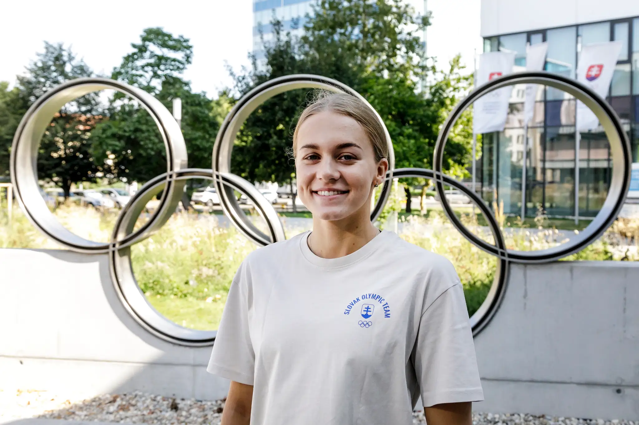 Na snímke slovenská reprezentantka v plávaní Tamara Potocká.