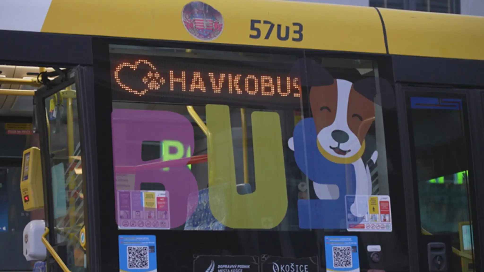 Havkobus v Košiciach.
