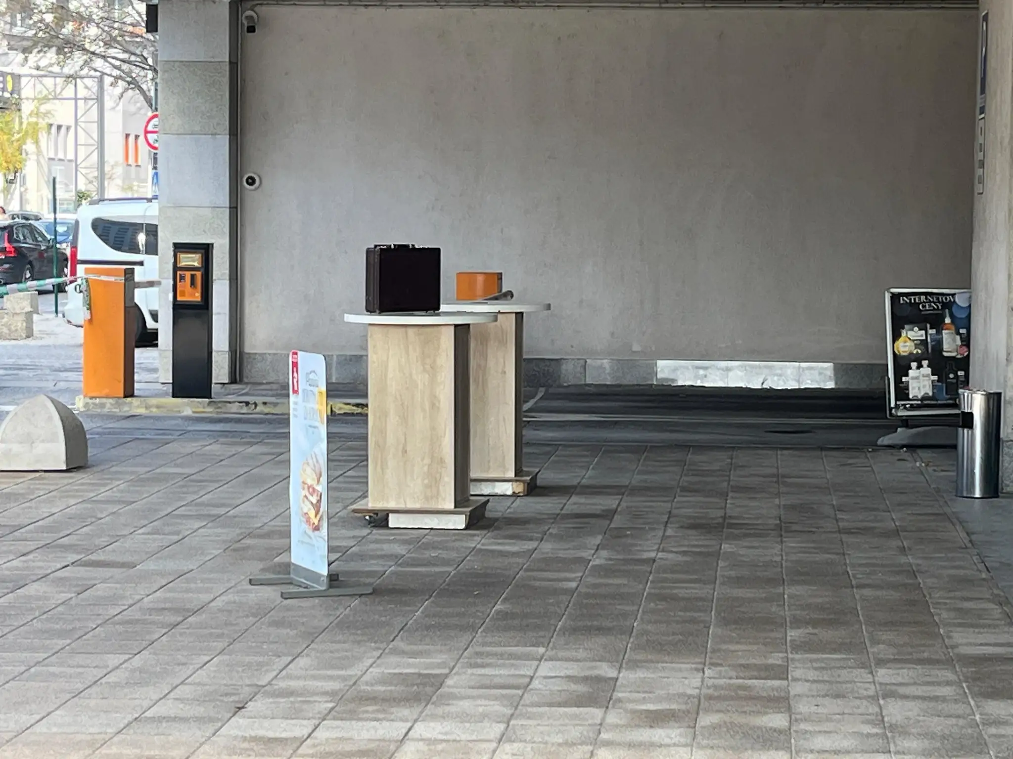 Kufrík v Ružinove.