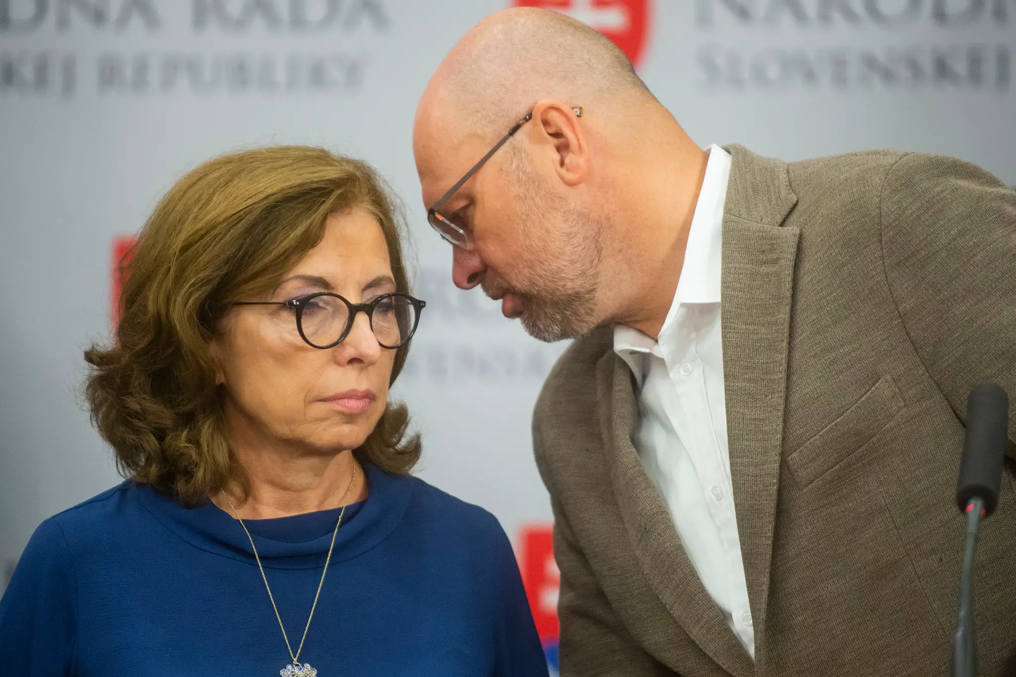 Anna Zemanová a Richard Sulík