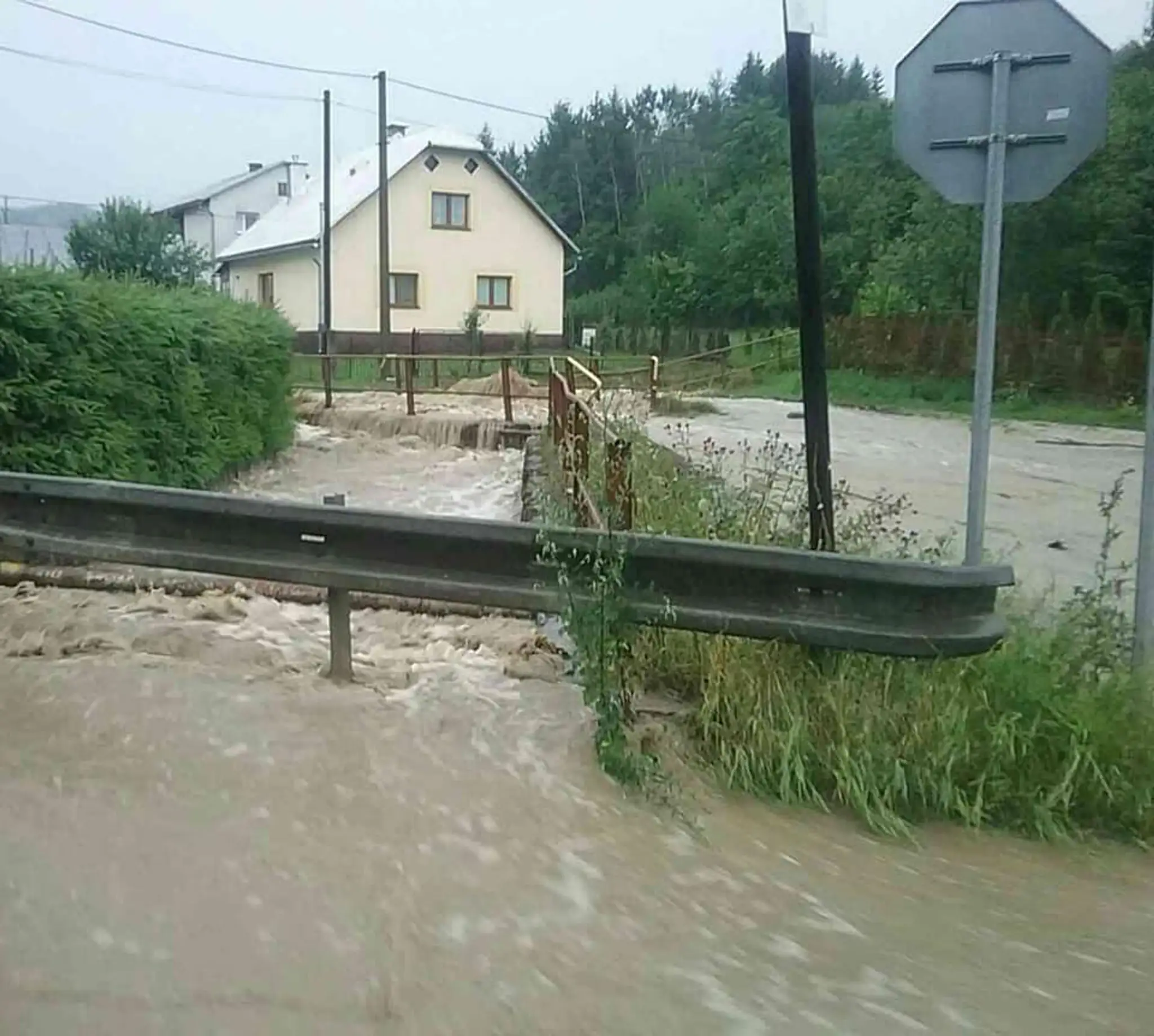 Krúpy v obci Bacúch.