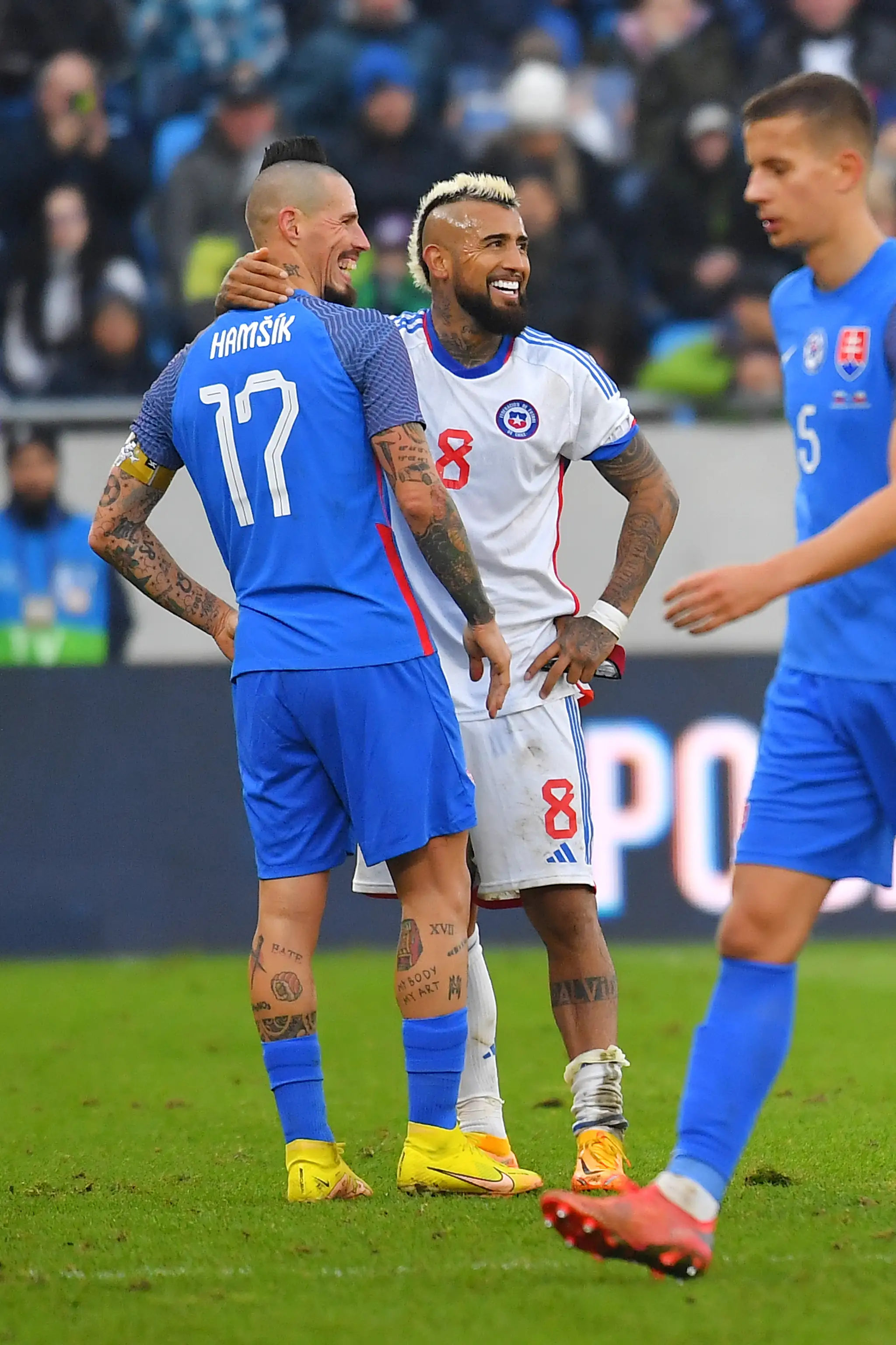 Marek Hamšík sa s reprezentáciou rozlúčil v prípravnom zápase s Čile.