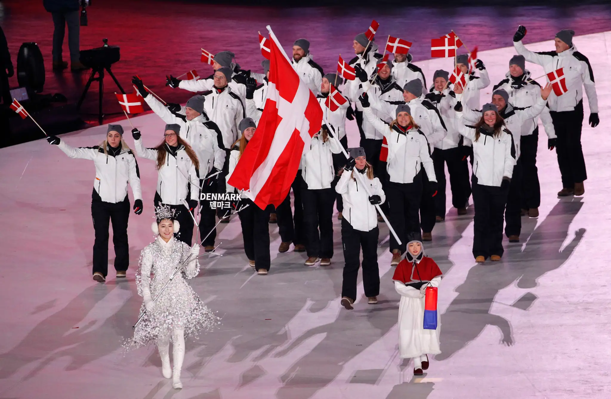 Mexická výprava na otváracom ceremoniále ZOH 2018.