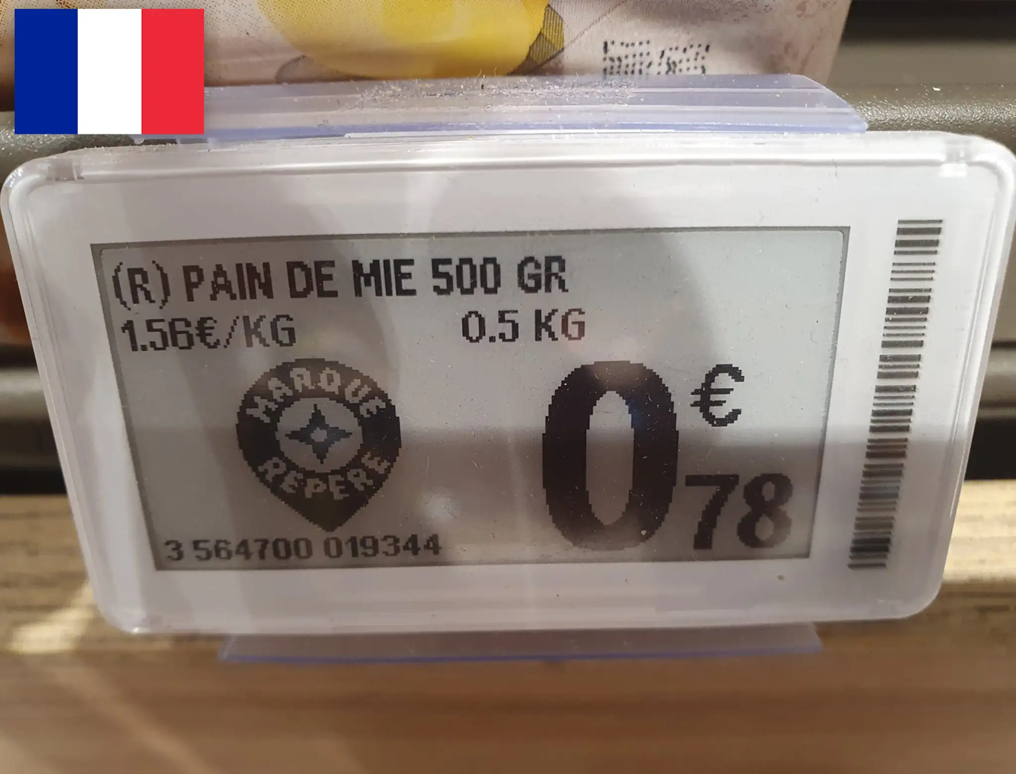 Cena chlebu vo Francúzsku
