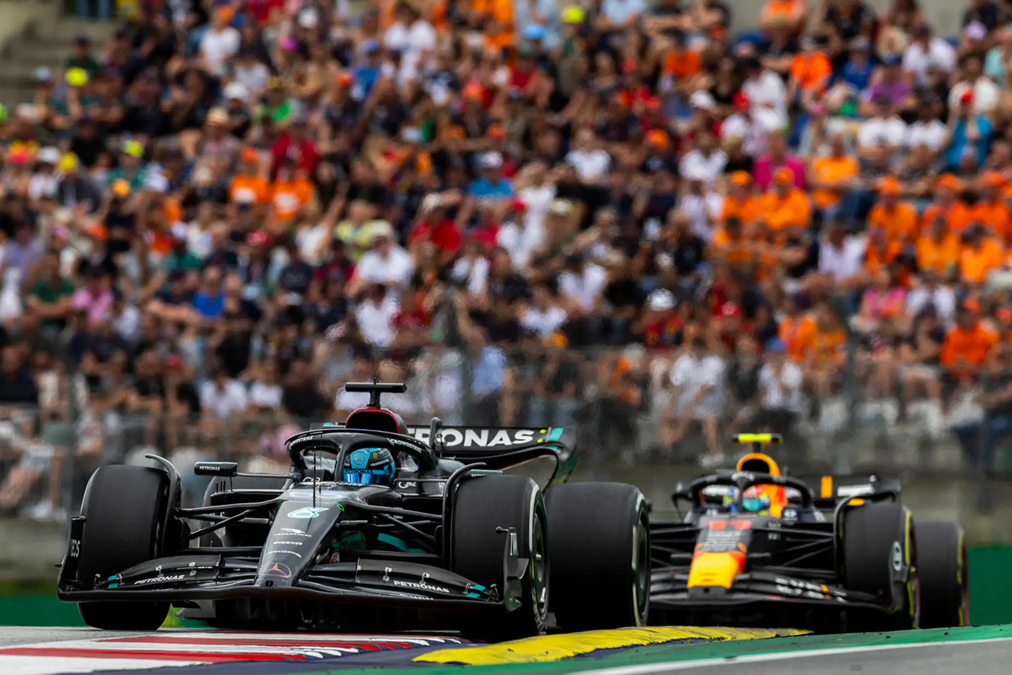 George Russell na Mercedese
