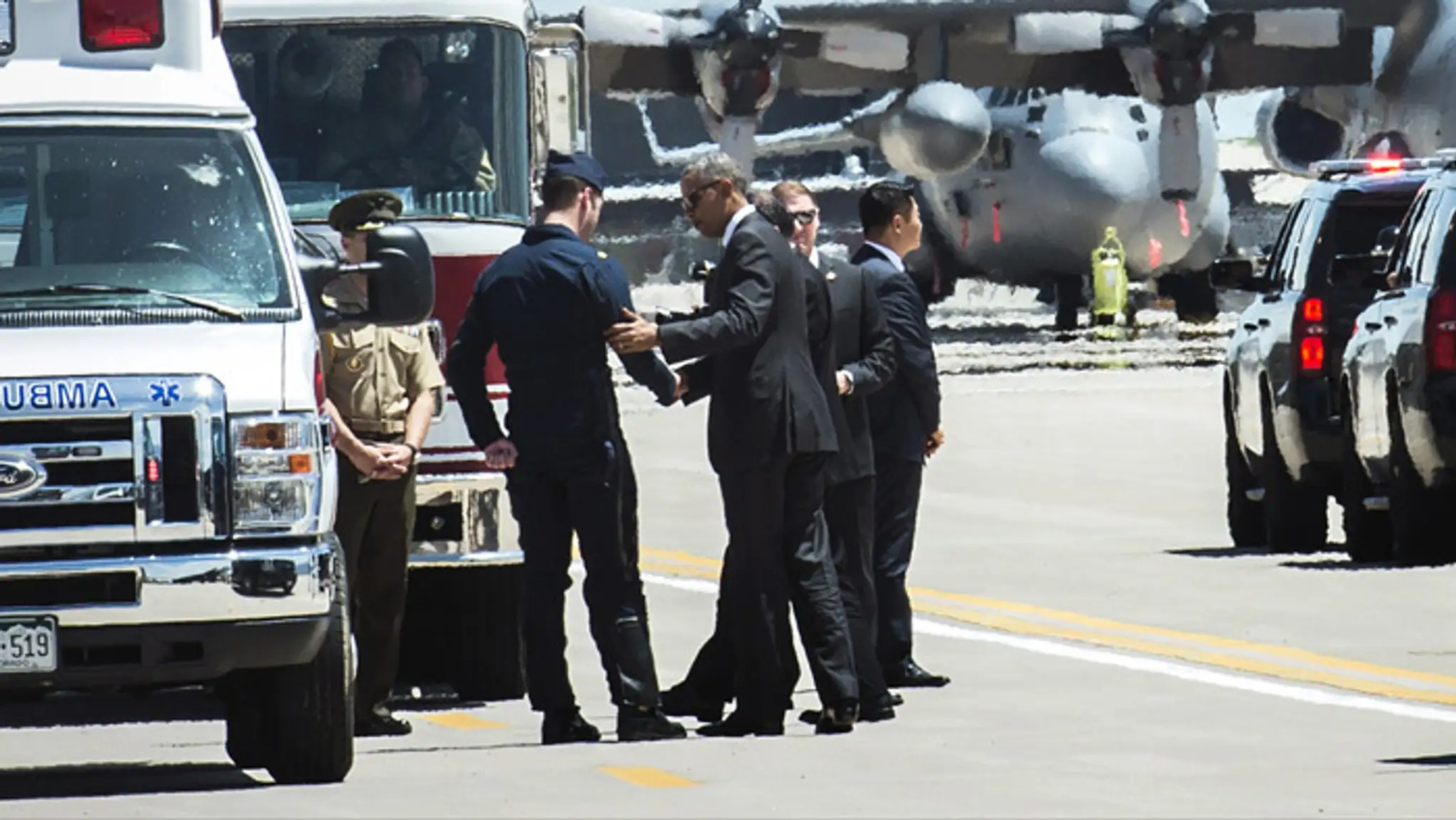 Pilot sa po havárii stretol s Obamom.