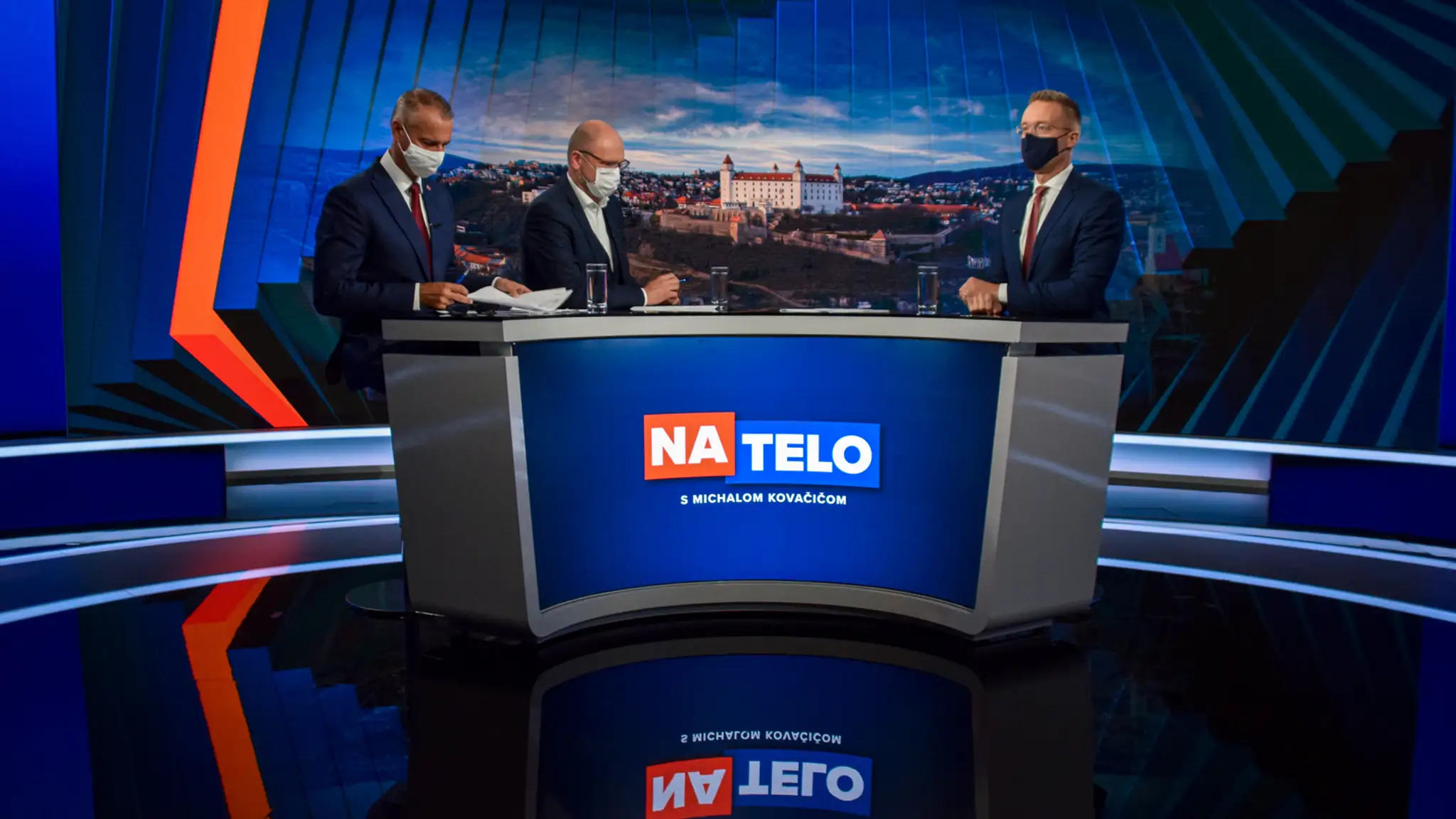 Richard Raši a Richard Sulík v Na telo.