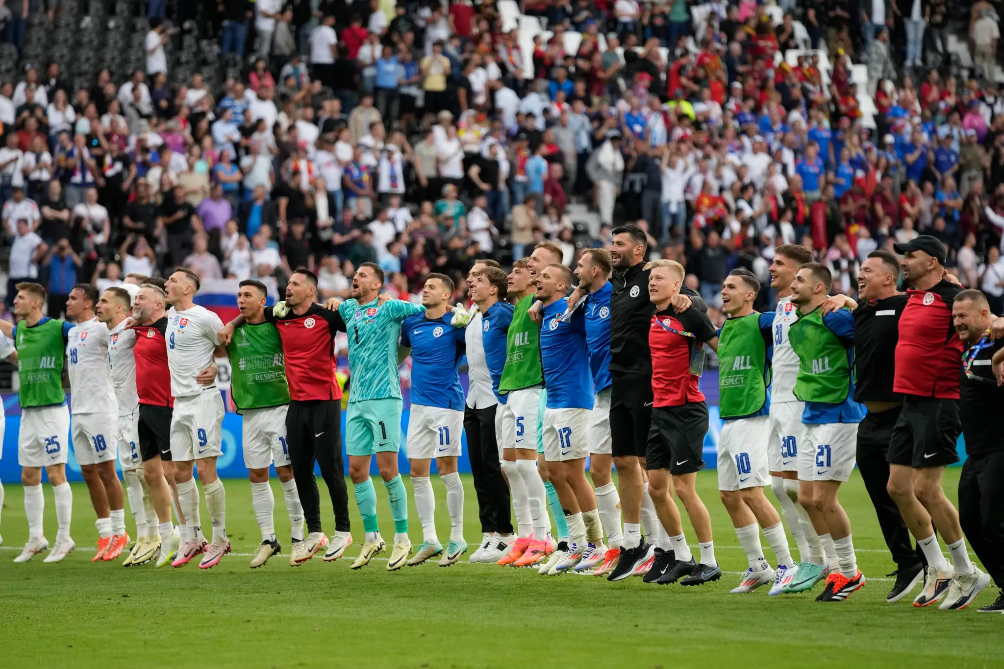 Slovenská futbalová reprezentácia na ME 2024.