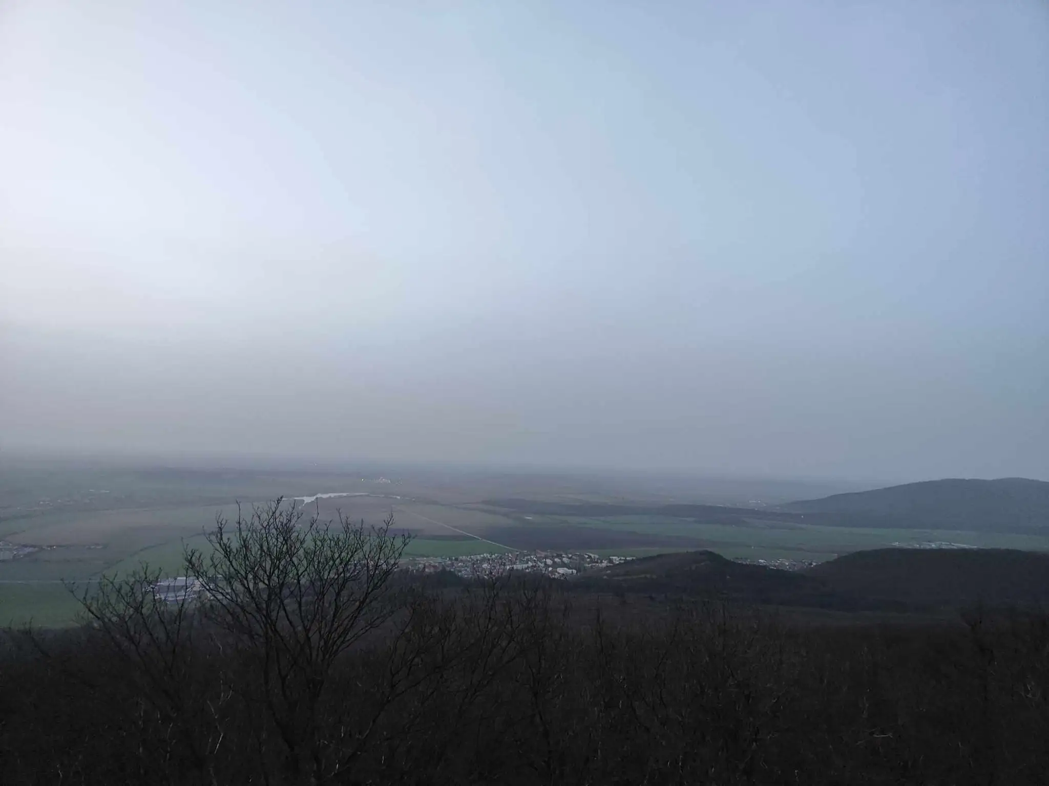 Saharský prach v lokalite Záruby a Ostrý kameň.