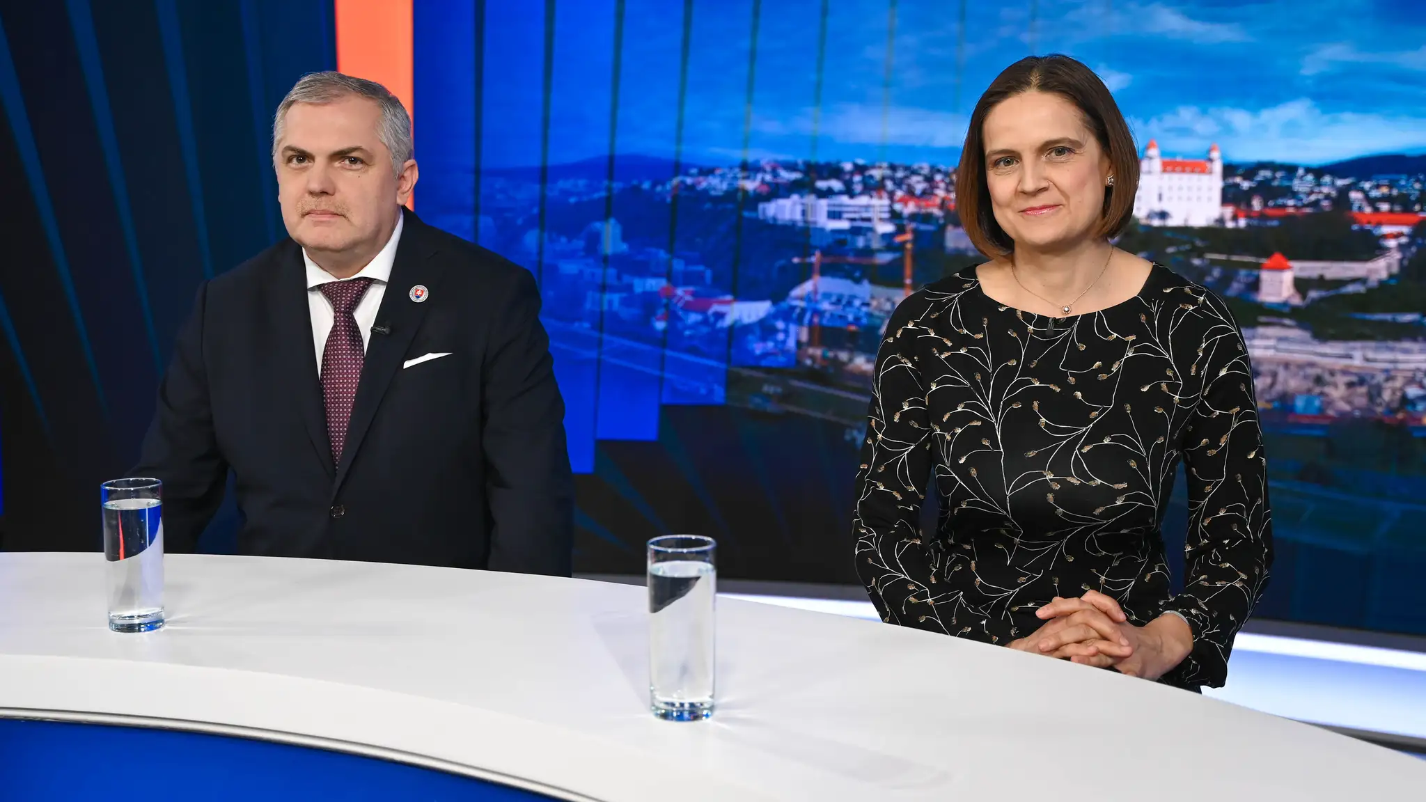Roman Michelko a Mária Kolíková v relácii Na telo.