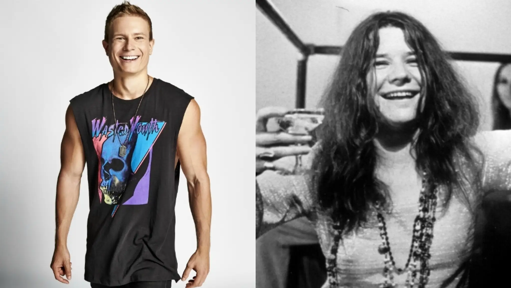 Miro Šmajda ako Janis Joplin