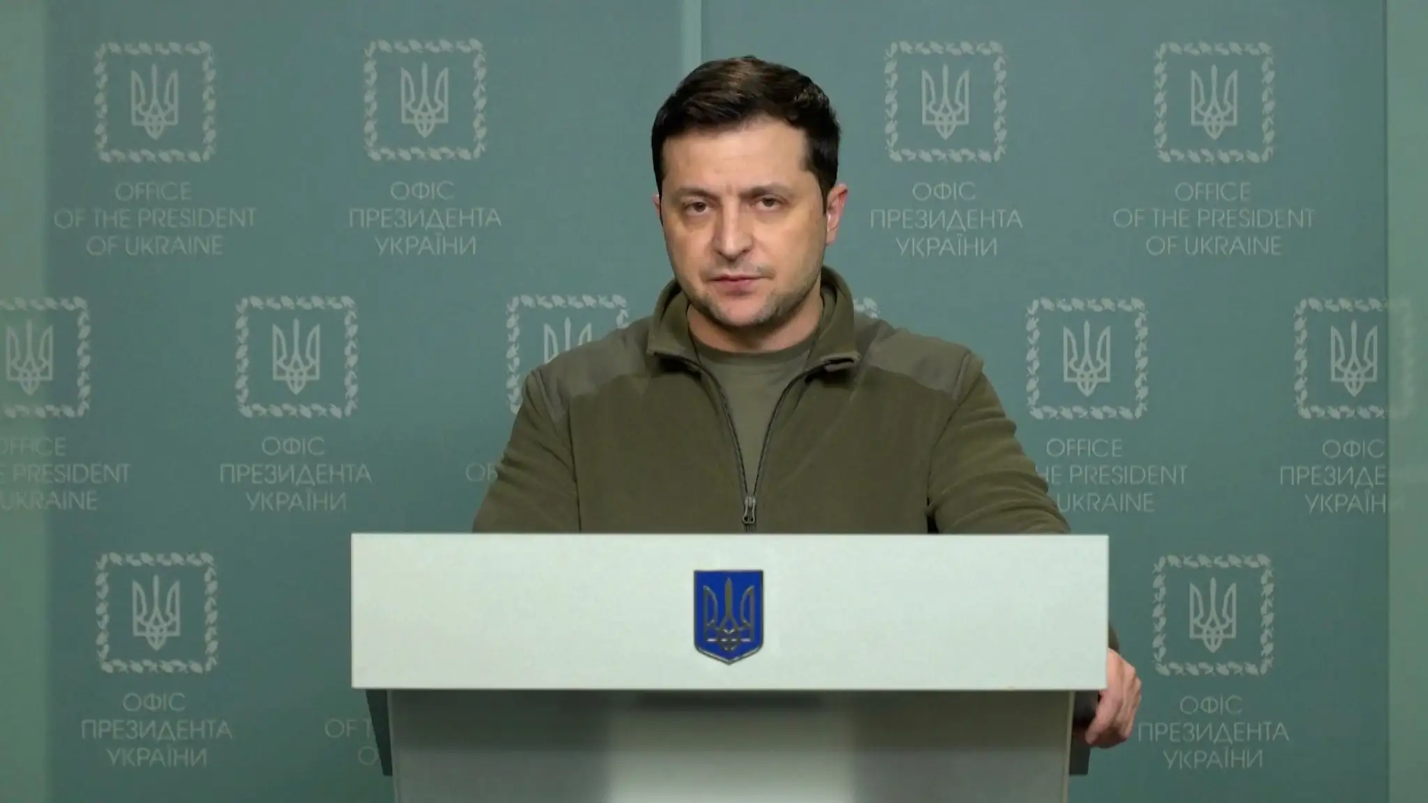 Ukrajinský prezident Volodymyr Zelenskyj.