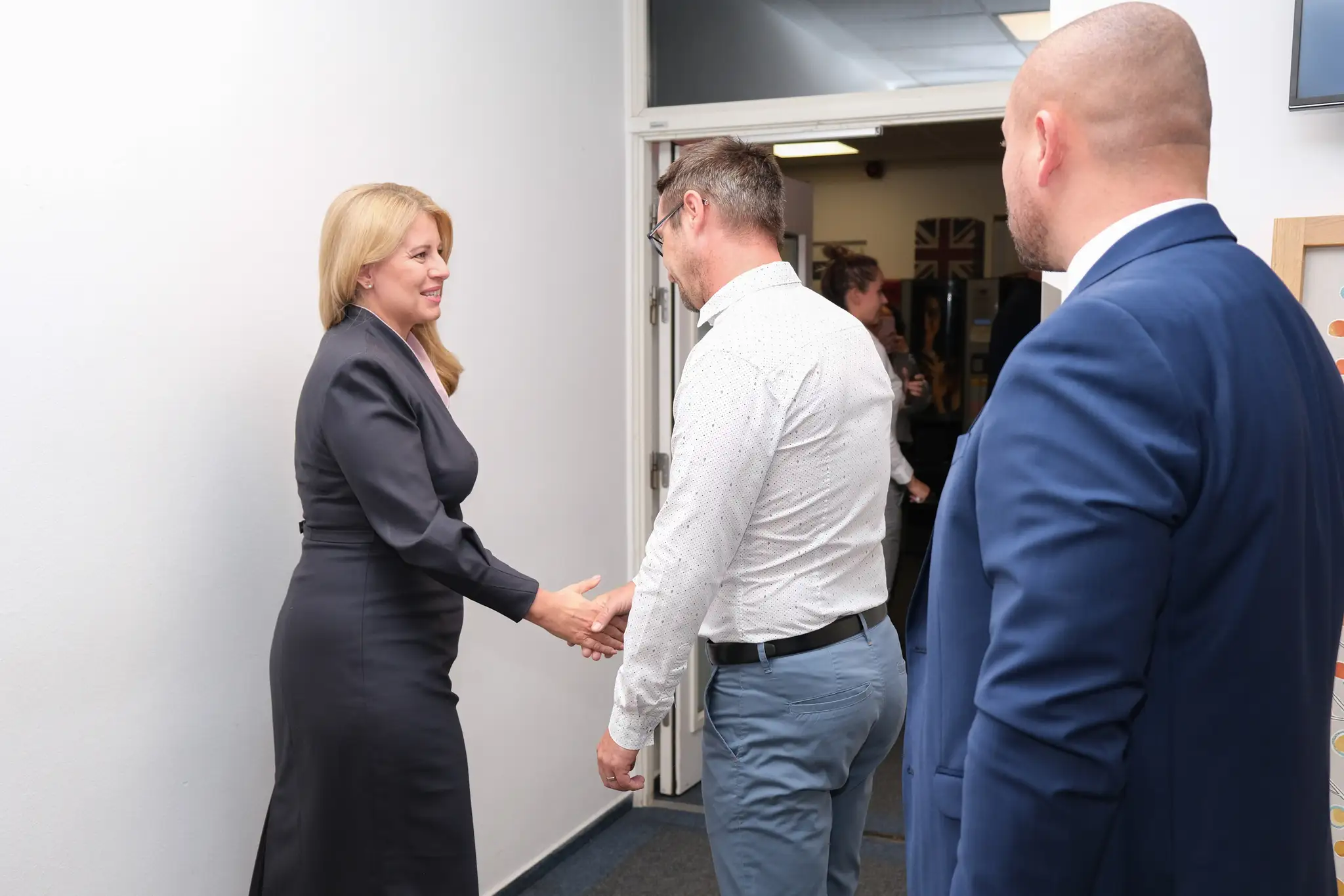 Zuzana Čaputová v Televíznych novinách.