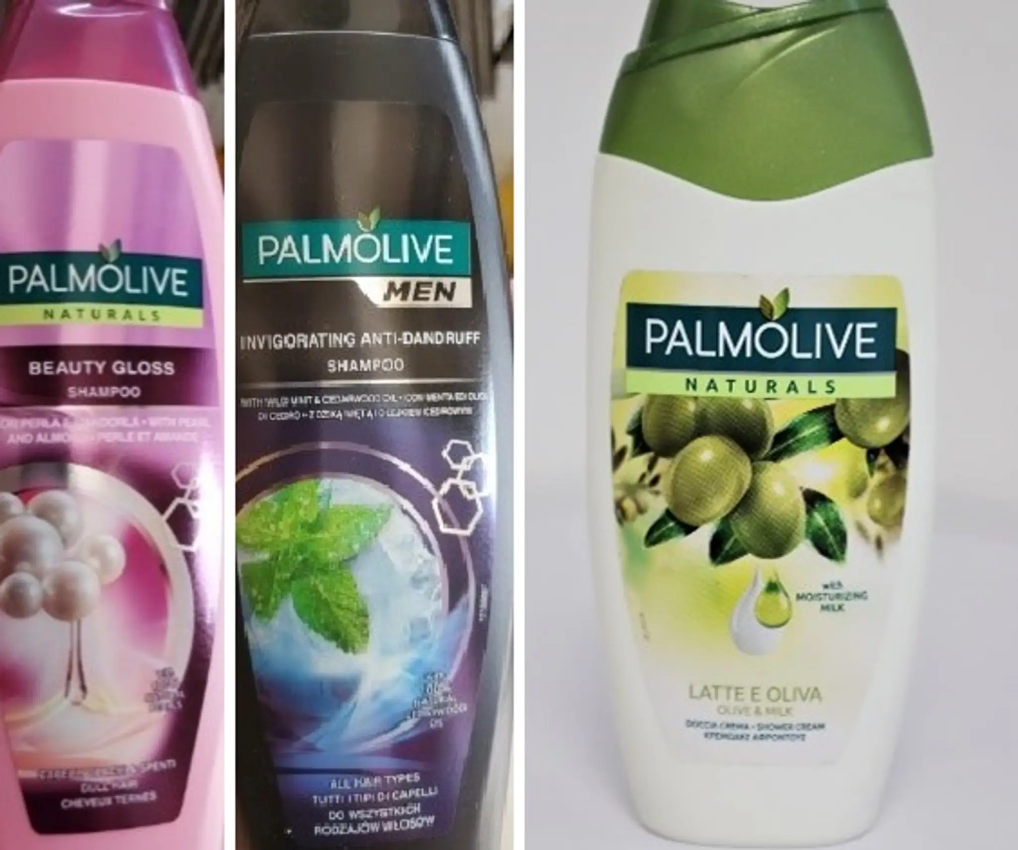 Nebezpečné produkty Palmolive