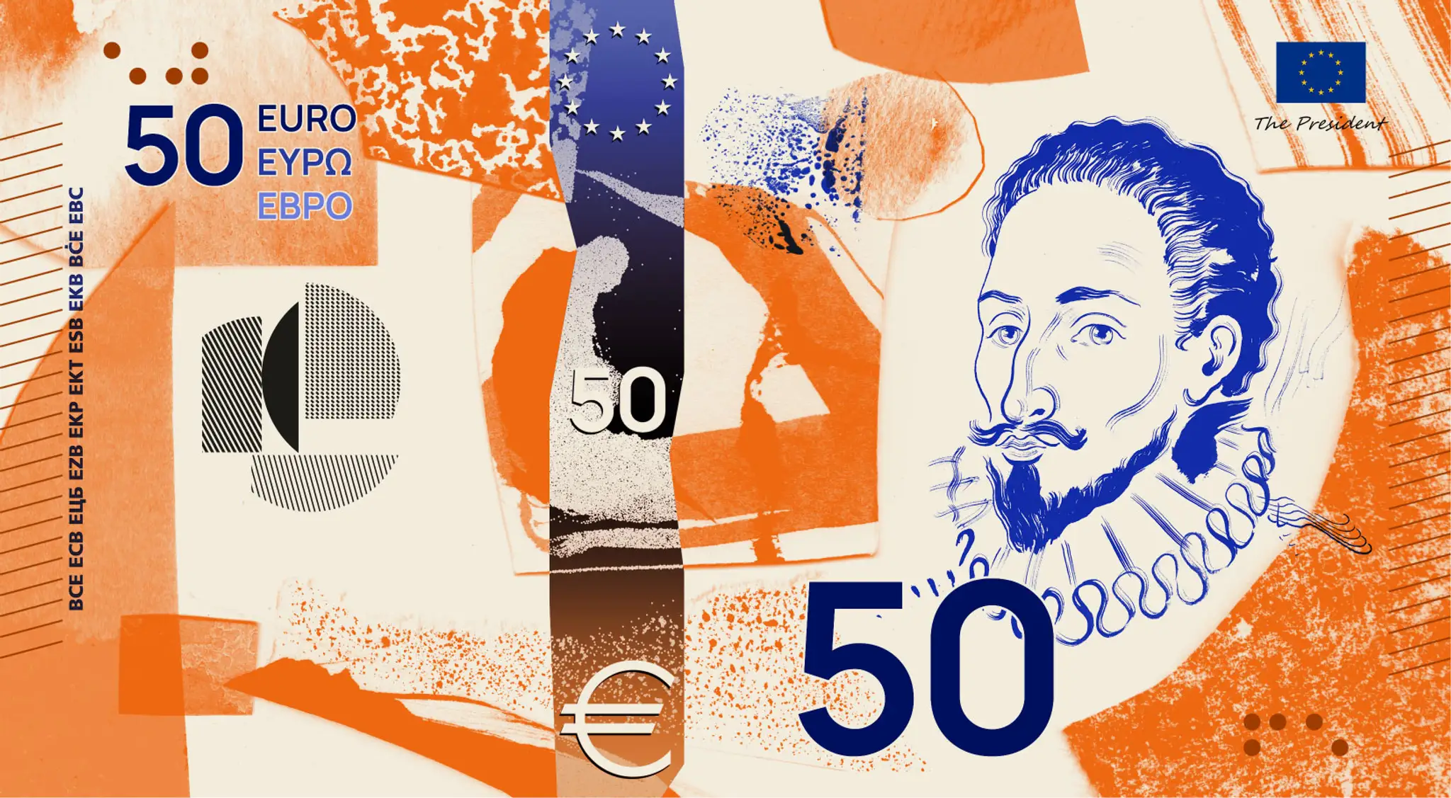 Nové eurobankovky Návrh F