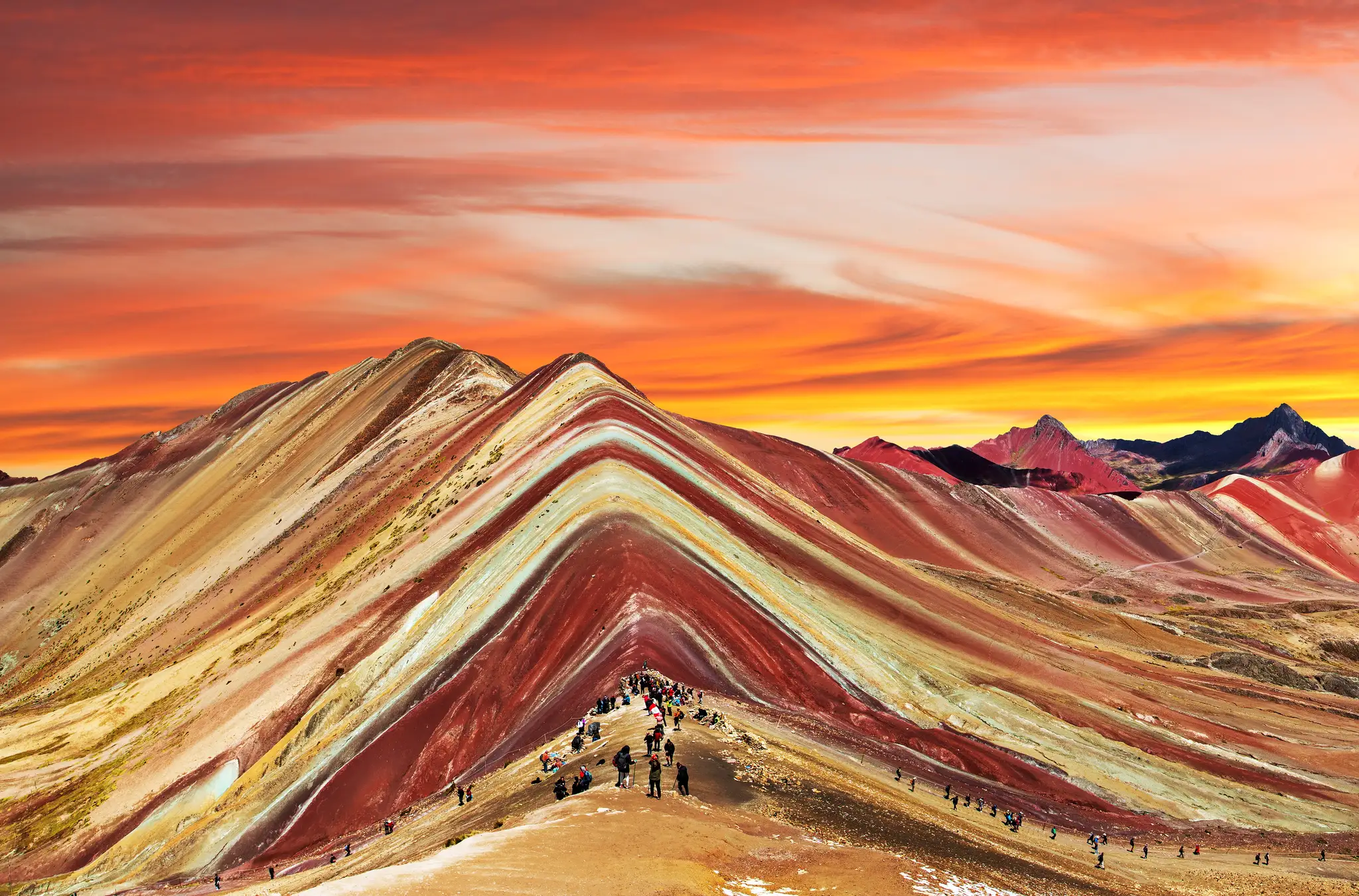 Dúhové hory, Peru