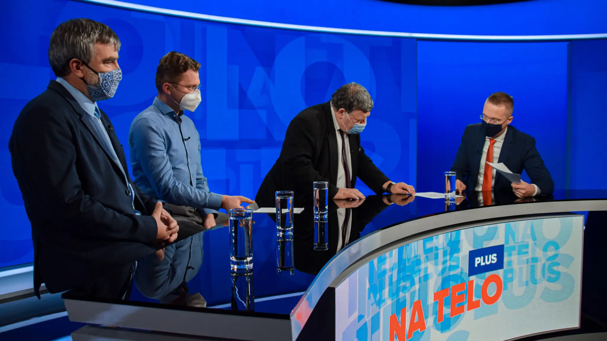 R. Kollár, P. Visolajský, V. Krčméry v Na telo plus.