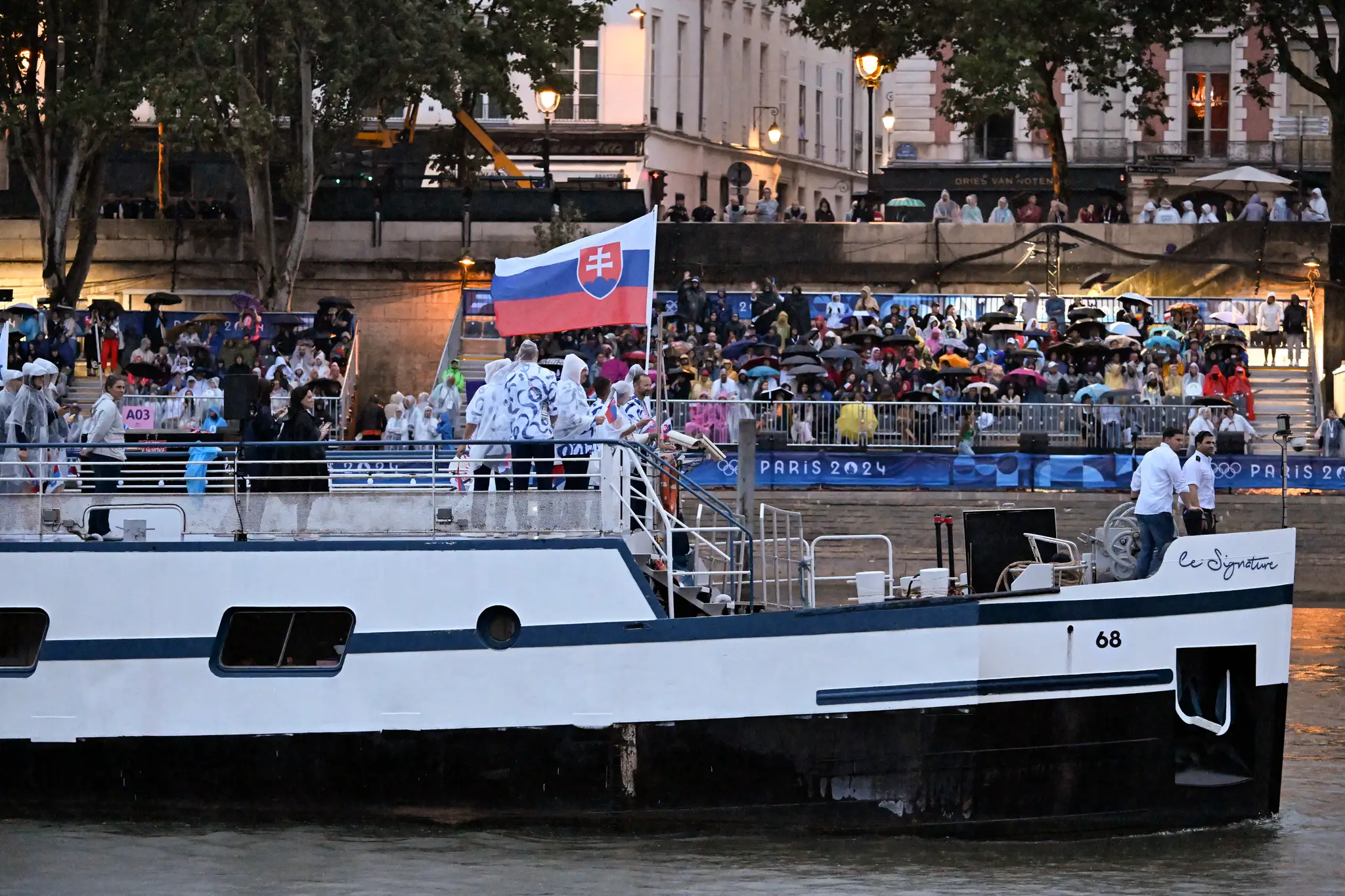 Slovensko na otváracom ceremoniáli LOH.