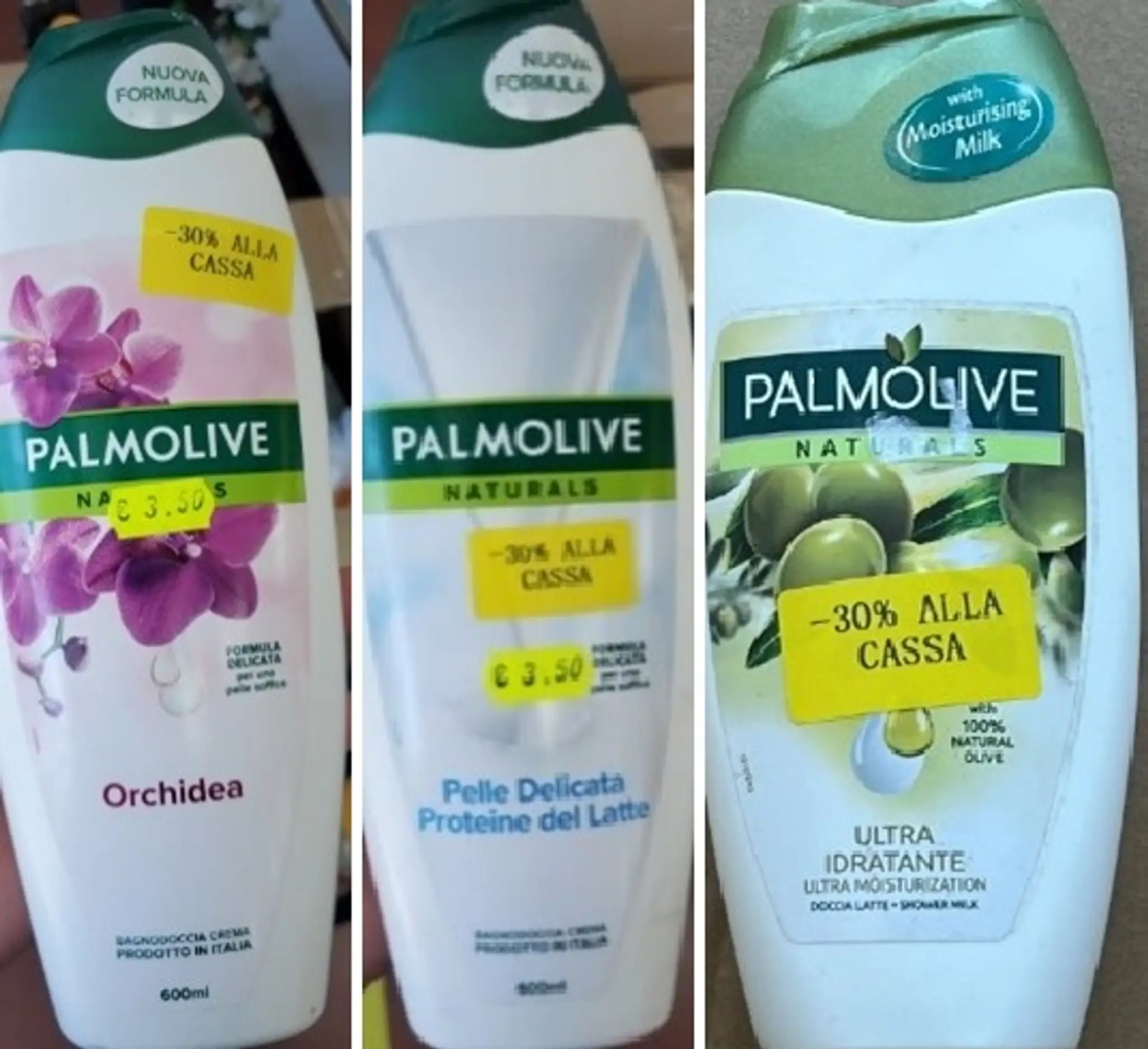 PALMOLIVE nebezpečné produkty