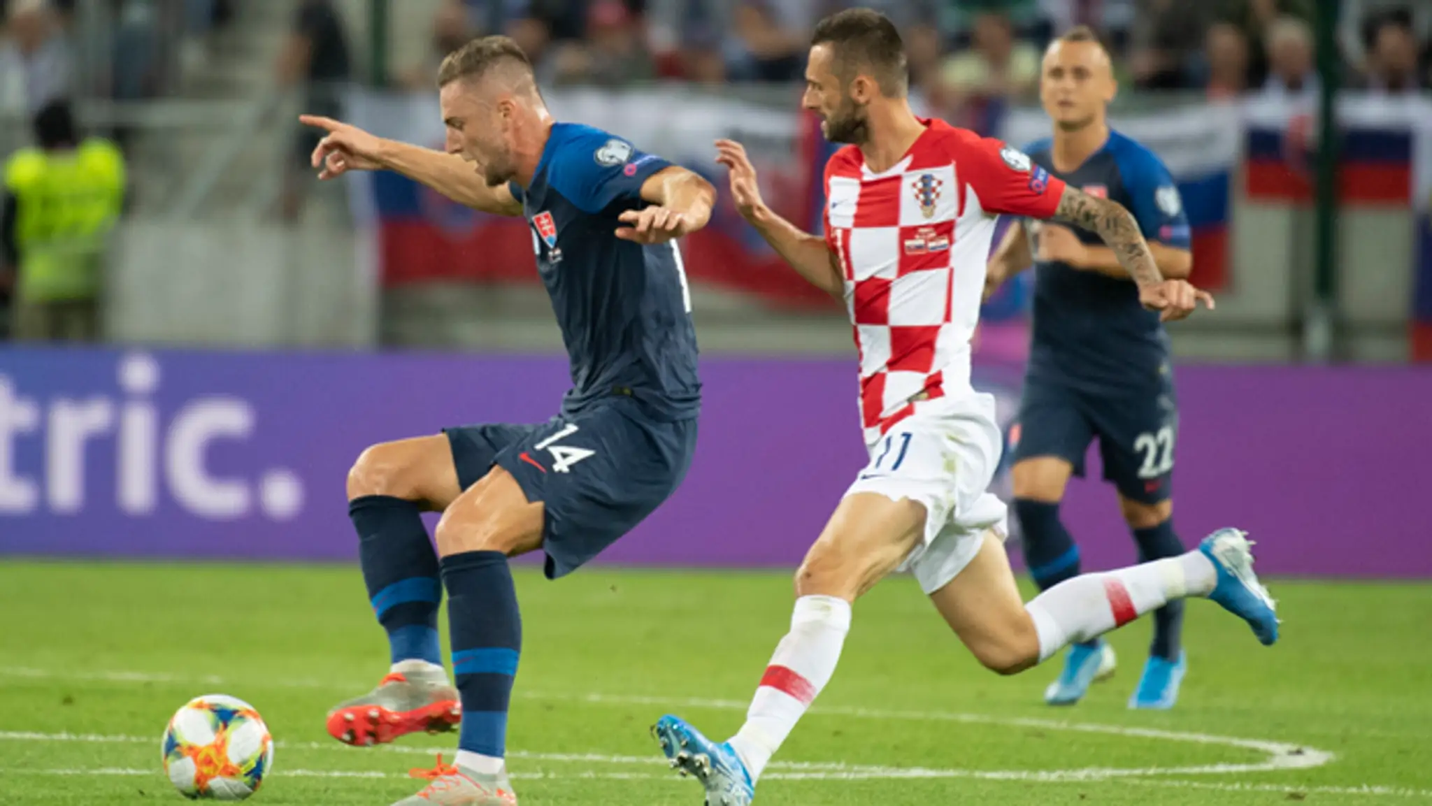 Tréner Slovenska Pavel Hapal.