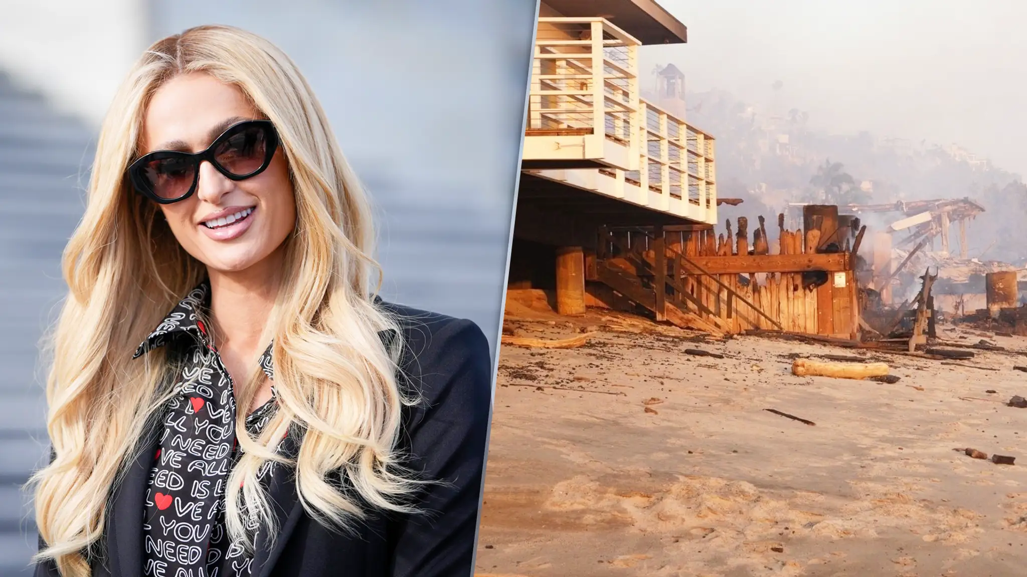 Rezidenciu Paris Hilton zachvátili plamene