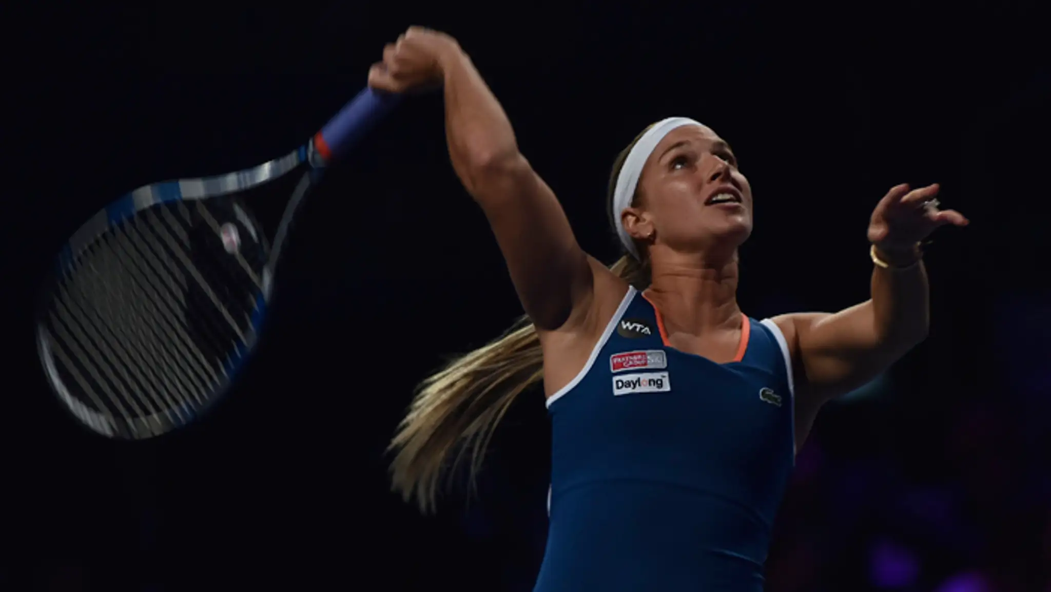 Dominika Cibulková na tenisovej exhibície Tennis Champions.