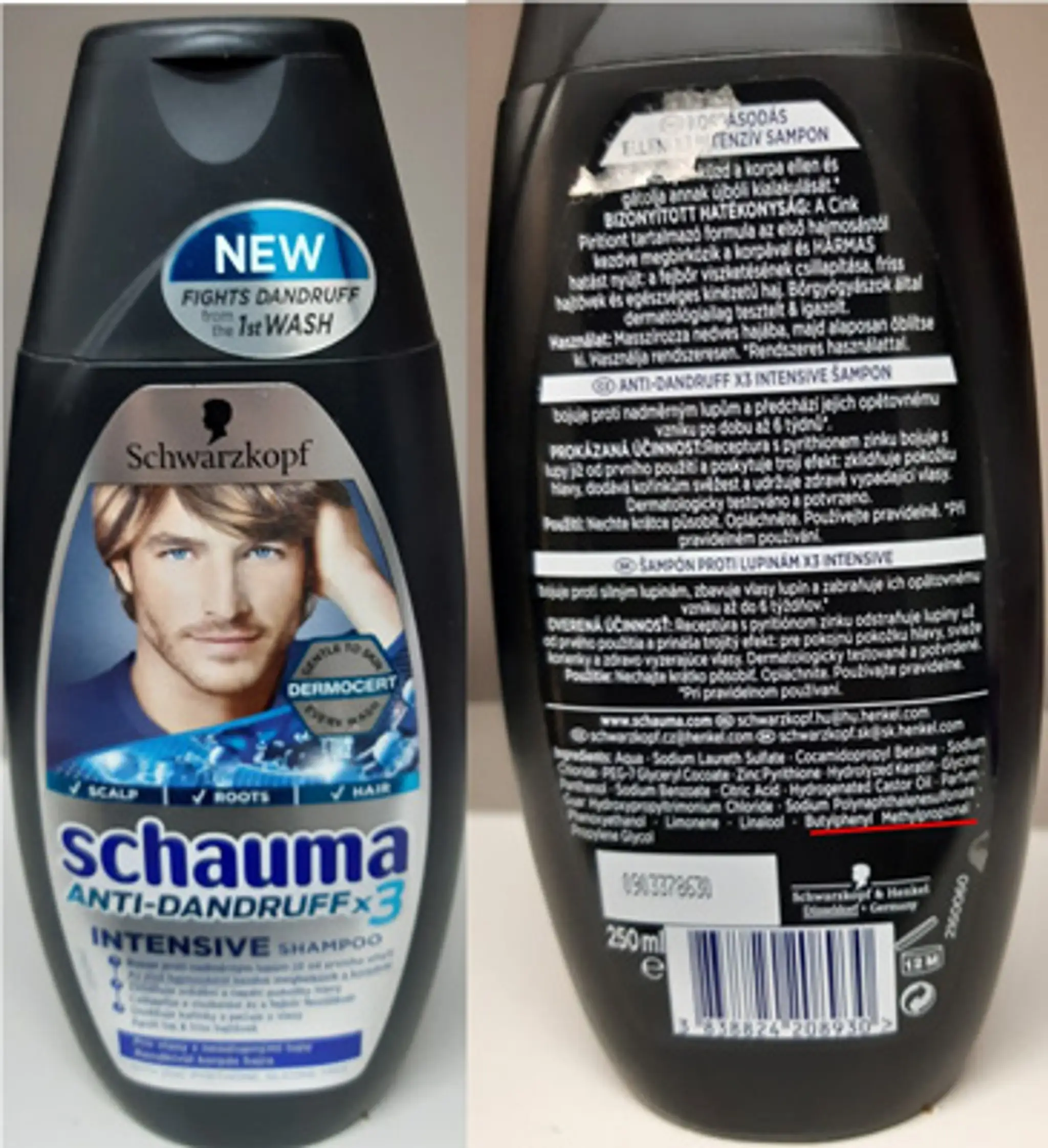 Schauma ANTI-DANDRUFF INTENSIVE SHAMPOO – šampón proti lupinám
