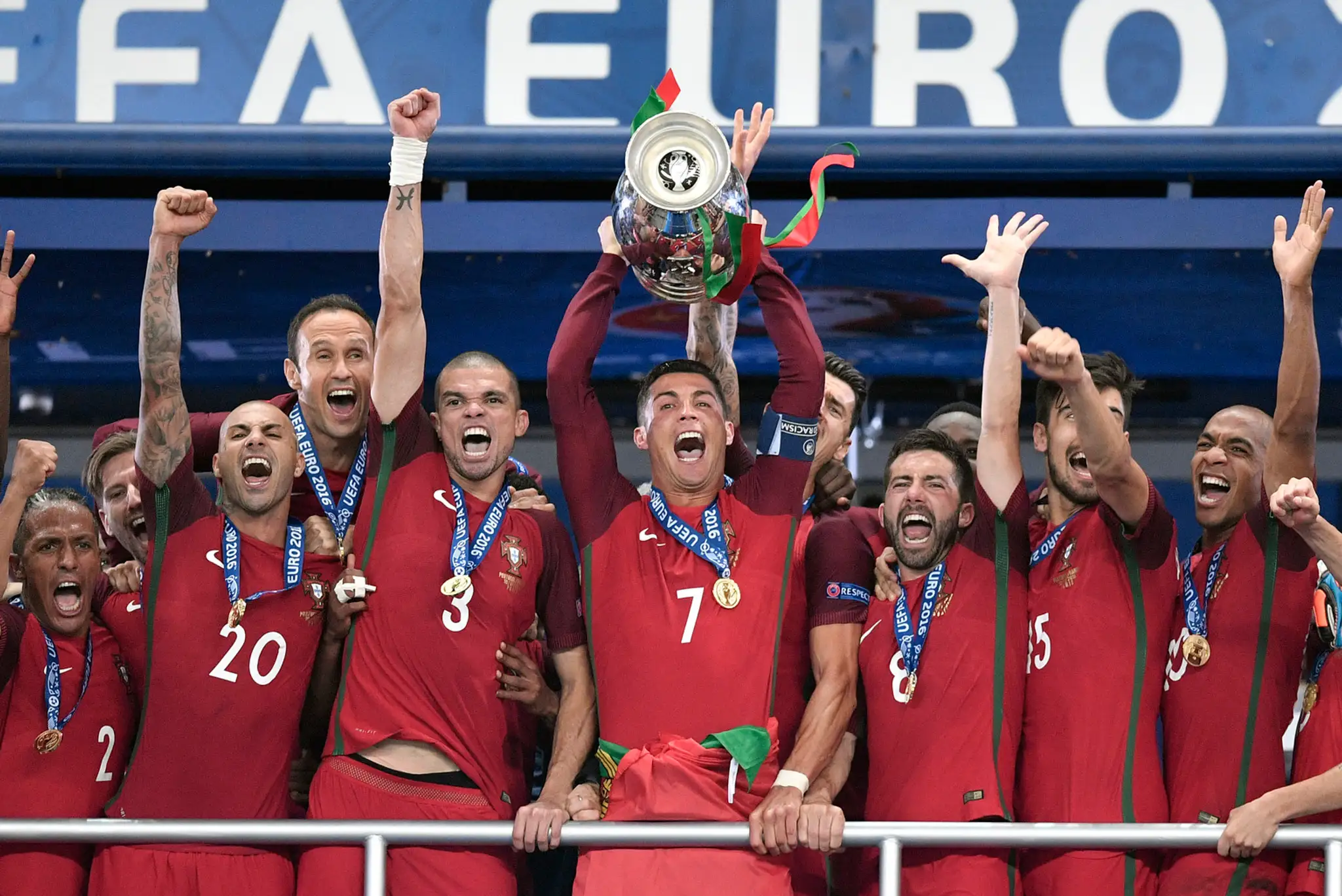 Noví majstri Európy Portugalci.