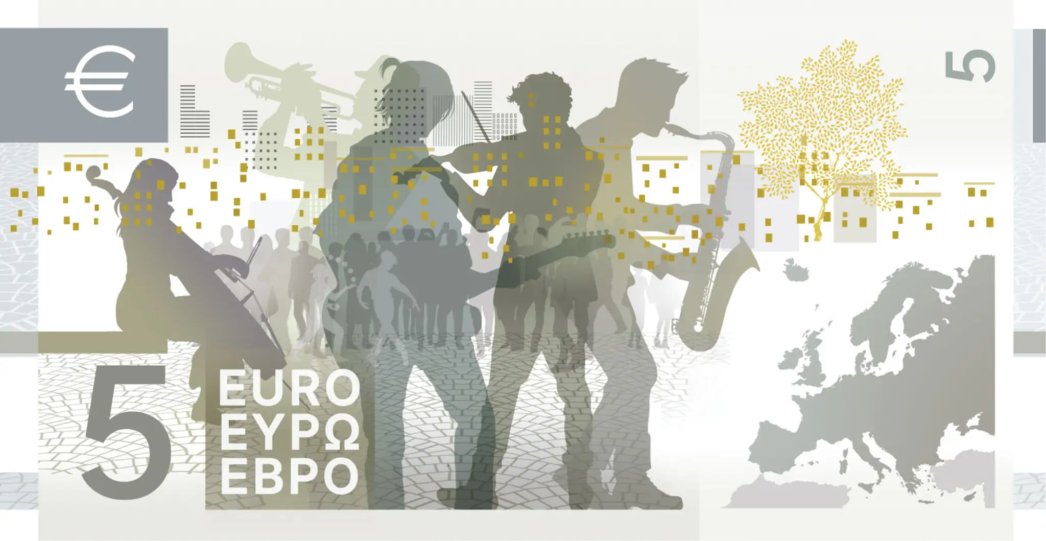 Nové eurobankovky Návrh E