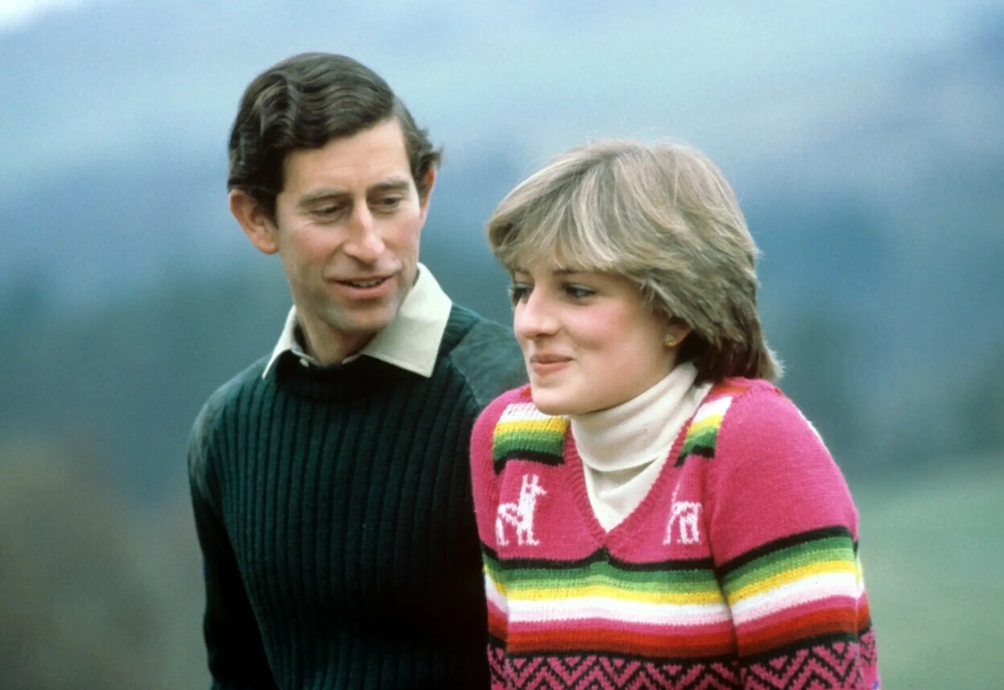 Princezná Diana s princom Charlesom so synmi Harrym a Williamom