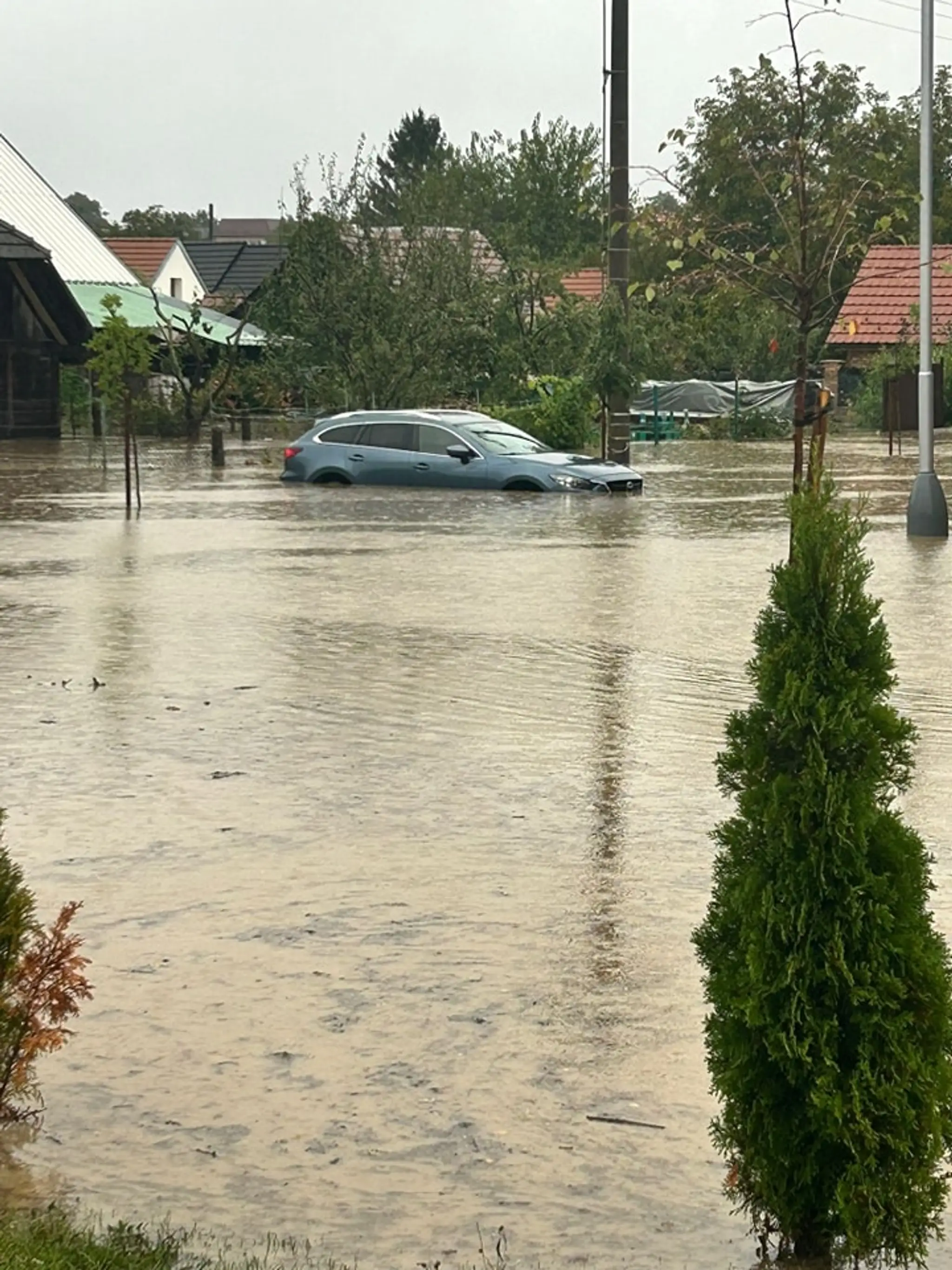 Kritická situácia na Záhorí.