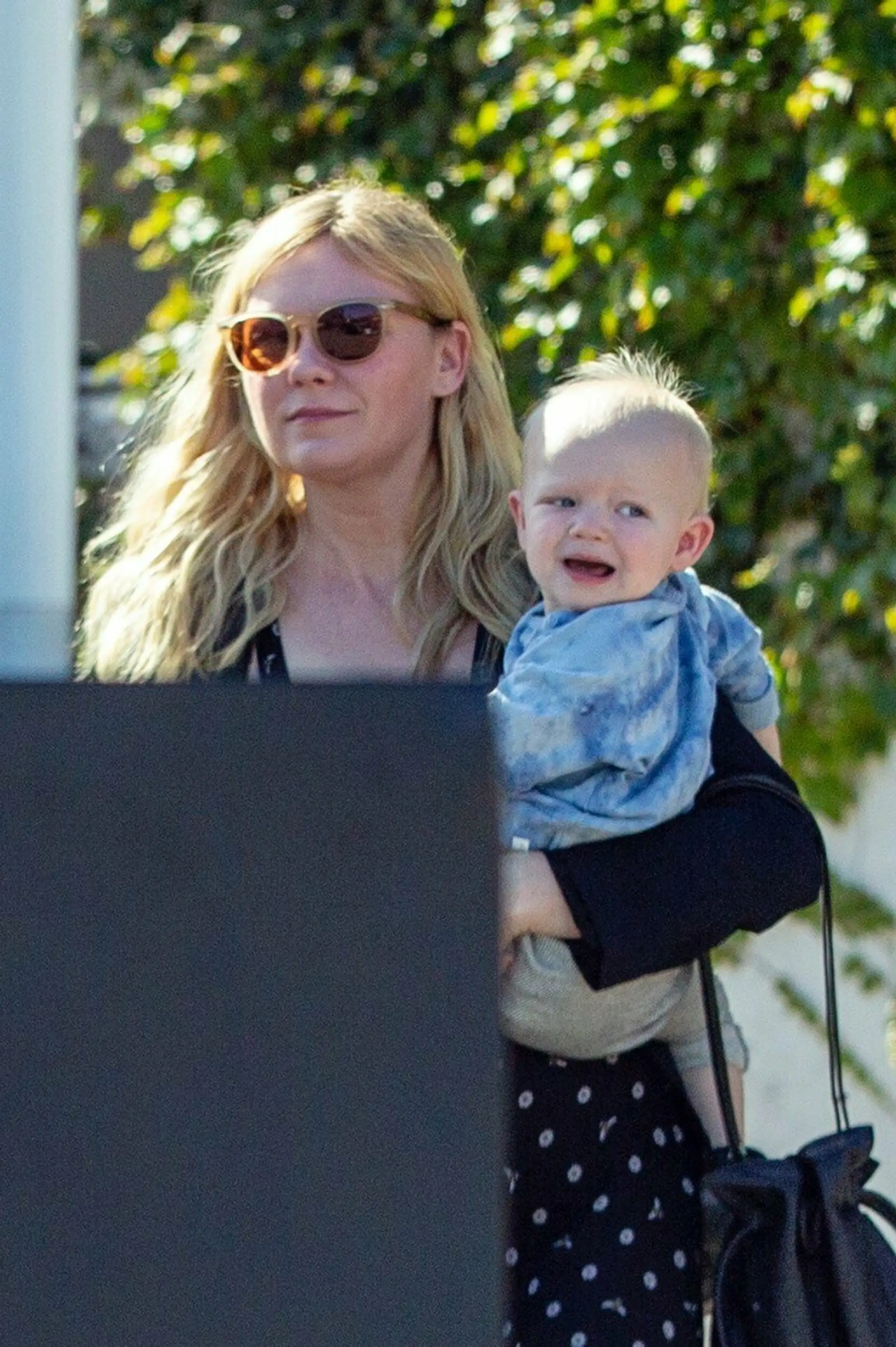 Kirsten Dunst so synčekom.