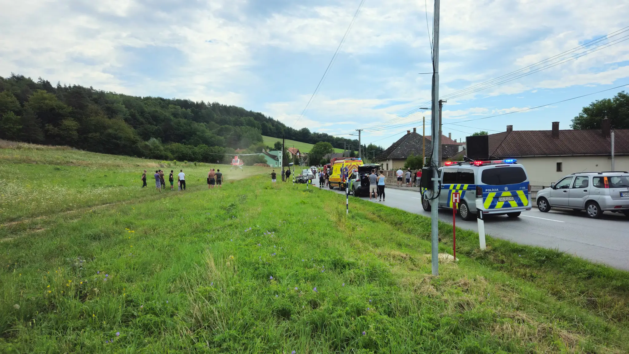 Vážna nehoda sa dopoludnia stala v Janove pri Prešove.