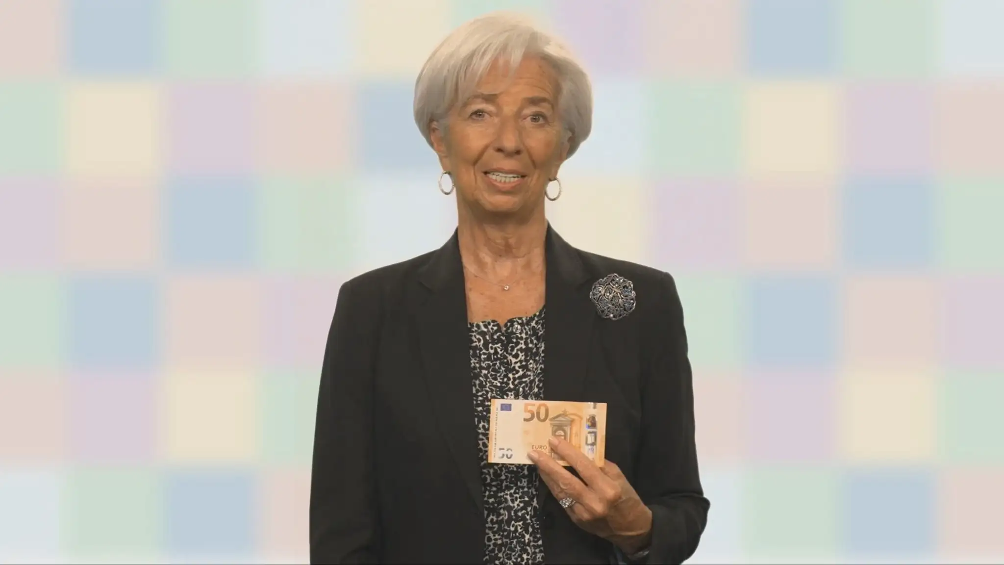 Christine Lagarde, šéfka Európskej centrálnej banky