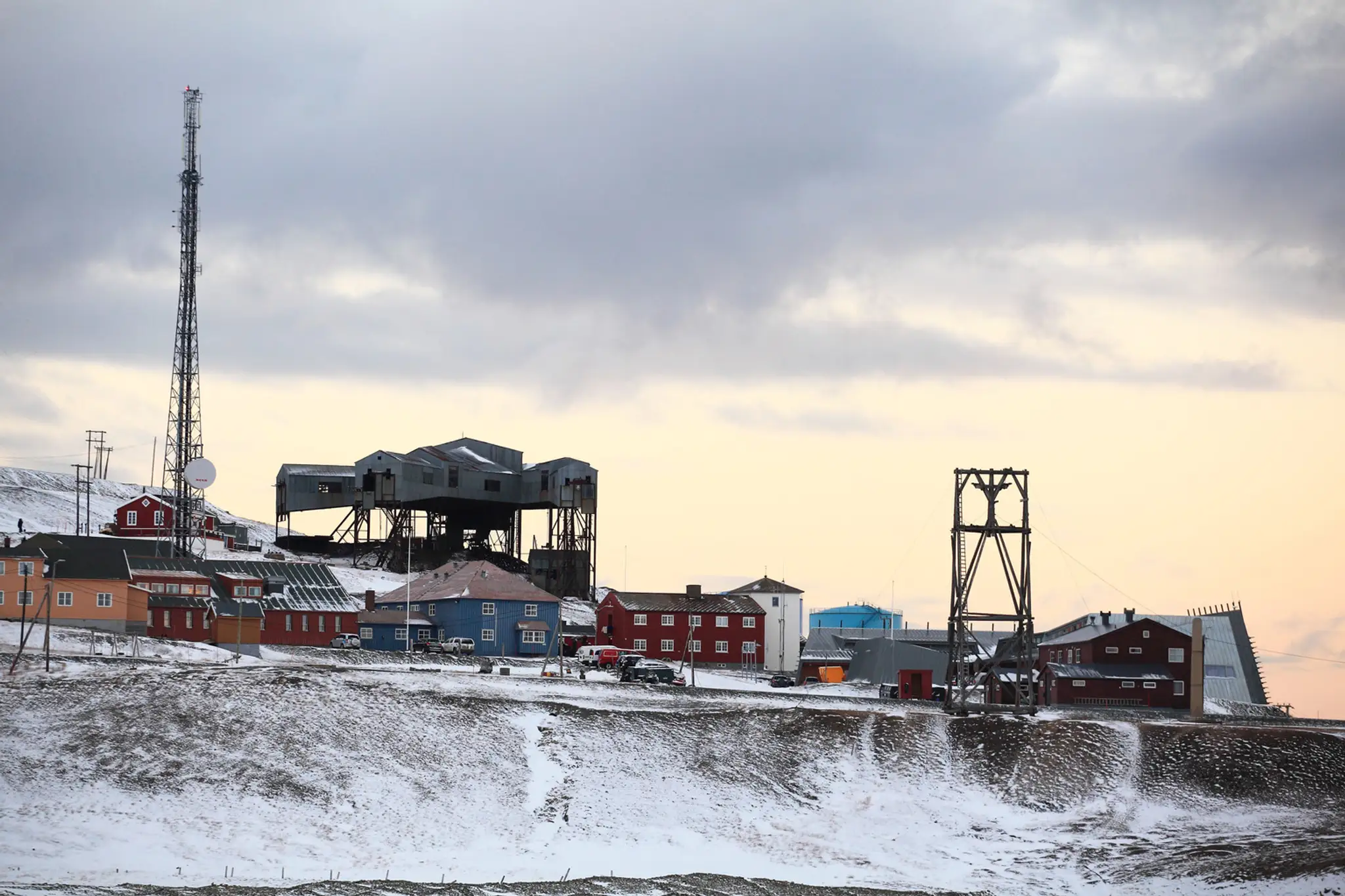 Hlavné mesto Longyearbyen
